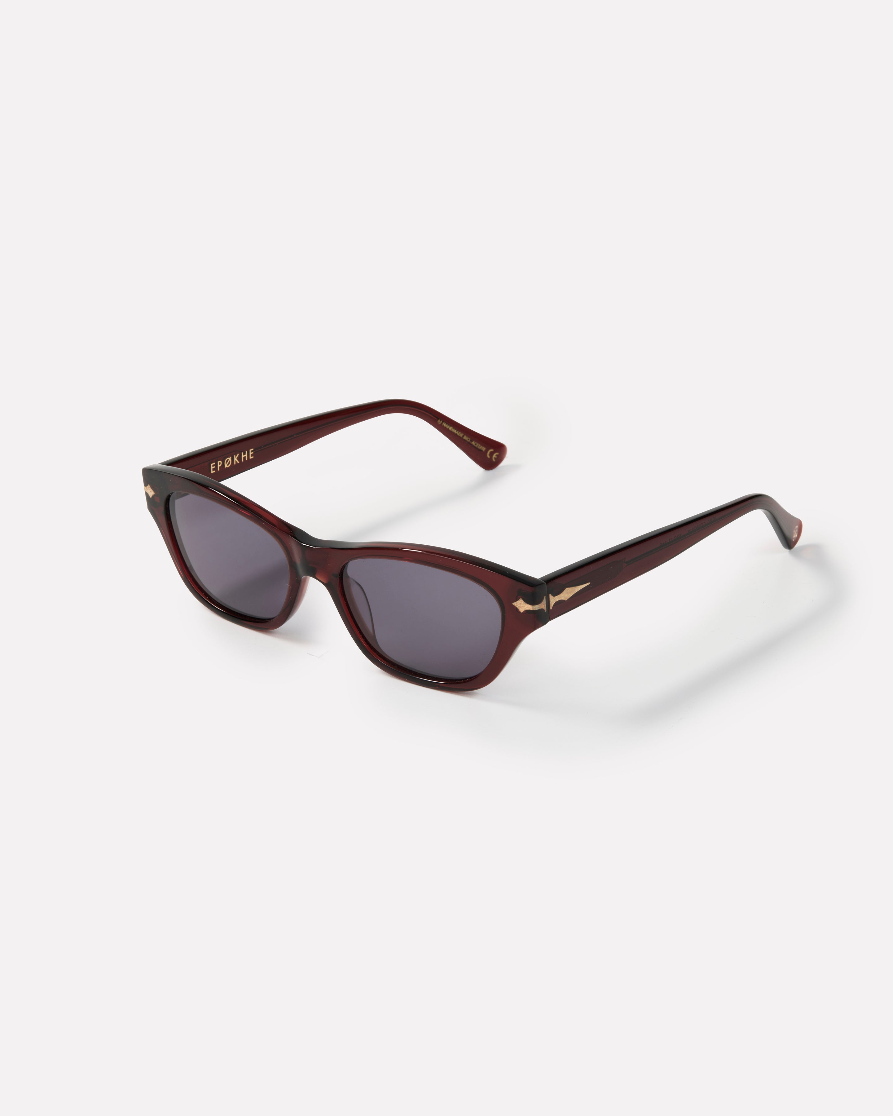 Frequency Sunglasses | Cola Polished / Black | Epokhe Eyewear
