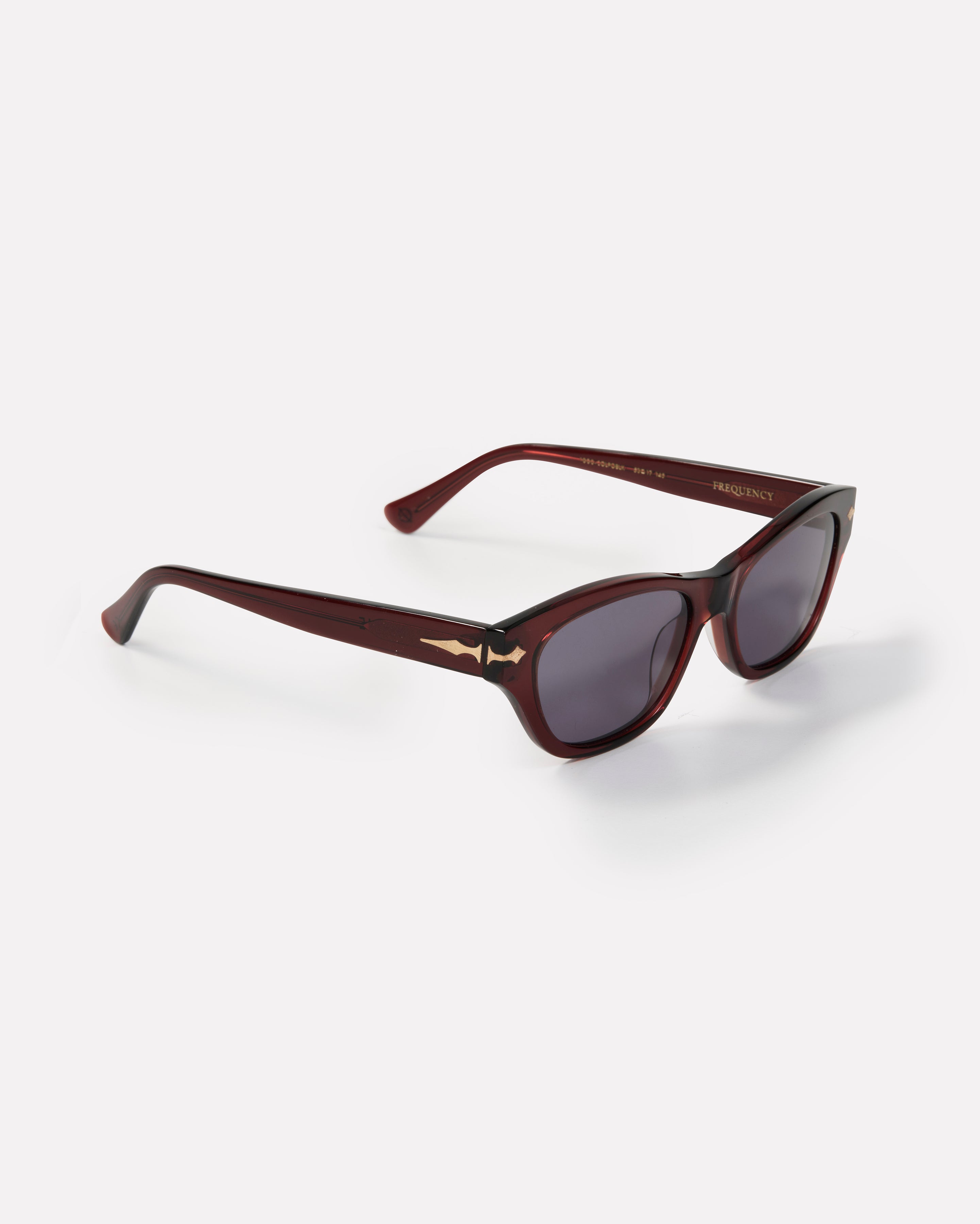Frequency Sunglasses | Cola Polished / Black | Epokhe Eyewear