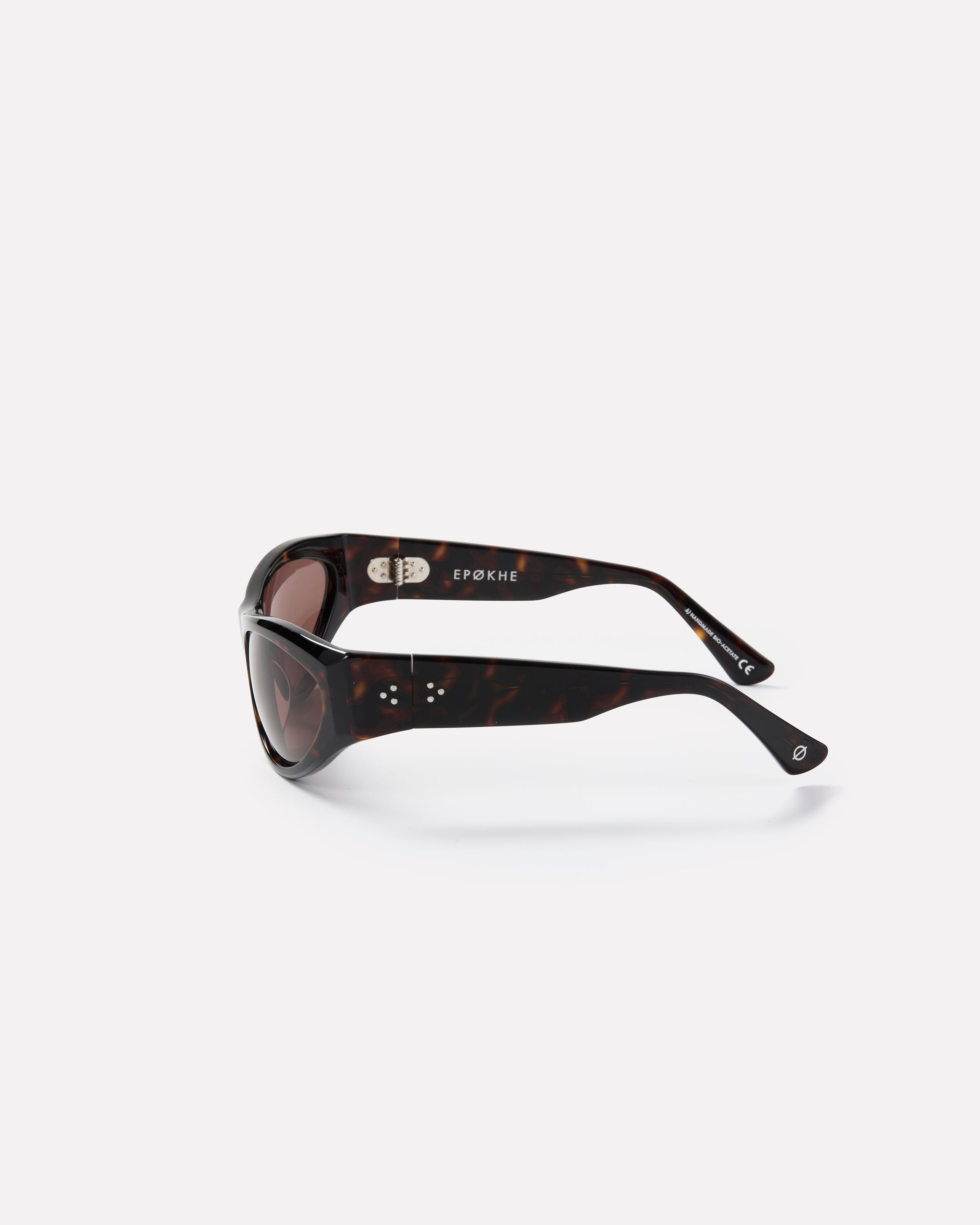 Realm Sunglasses | Dark Tortoise Polished / Bronze | Epokhe Eyewear