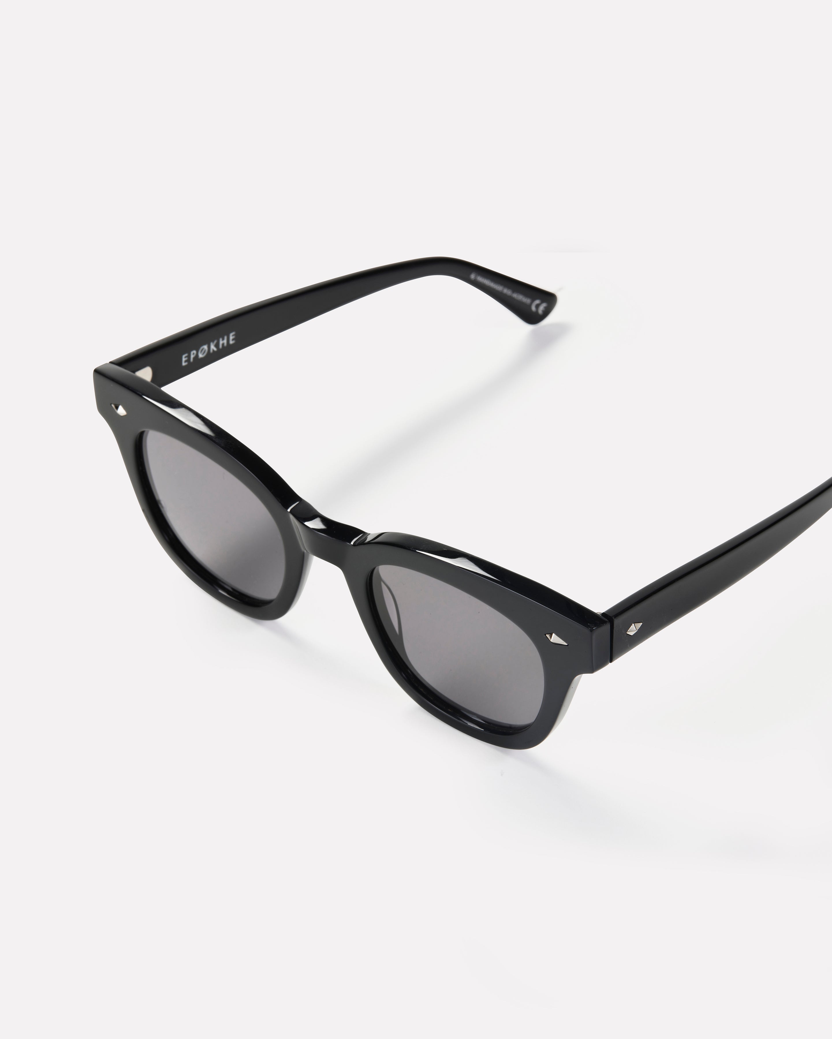 Dylan - Black Polished / Black Polarized - Sunglasses - EPOKHE EYEWEAR
