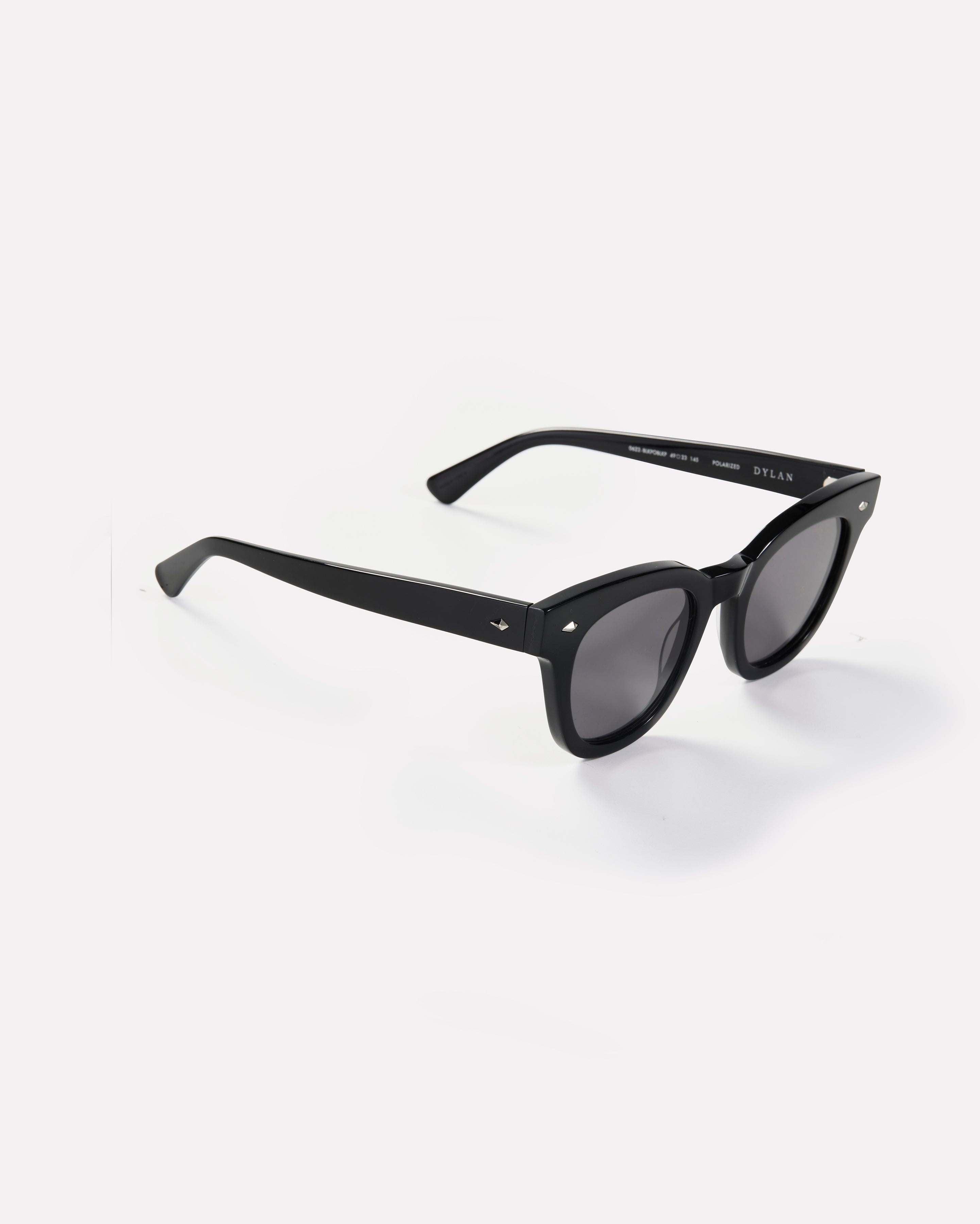 Dylan - Black Polished / Black Polarized - Sunglasses - EPOKHE EYEWEAR