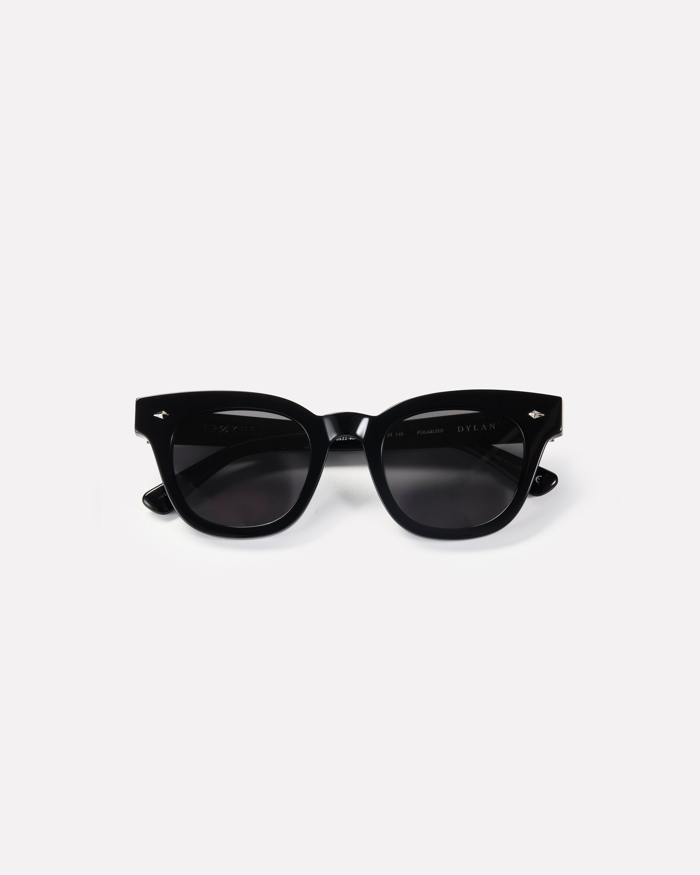 Dylan - Black Polished / Black Polarized - Sunglasses - EPOKHE EYEWEAR