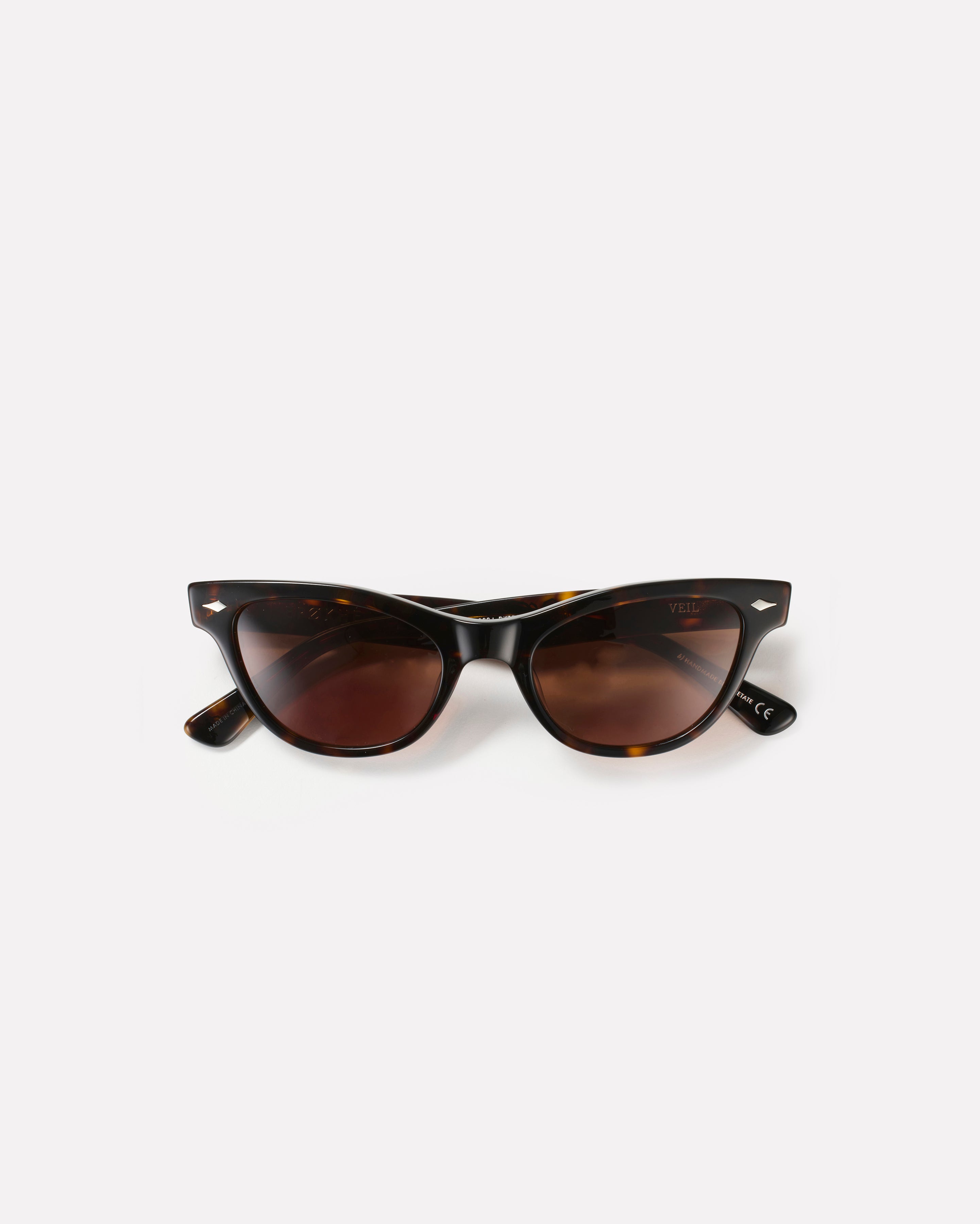 Veil Sunglasses | Dark Tortoise / Bronze Polished | Epokhe Eyewear