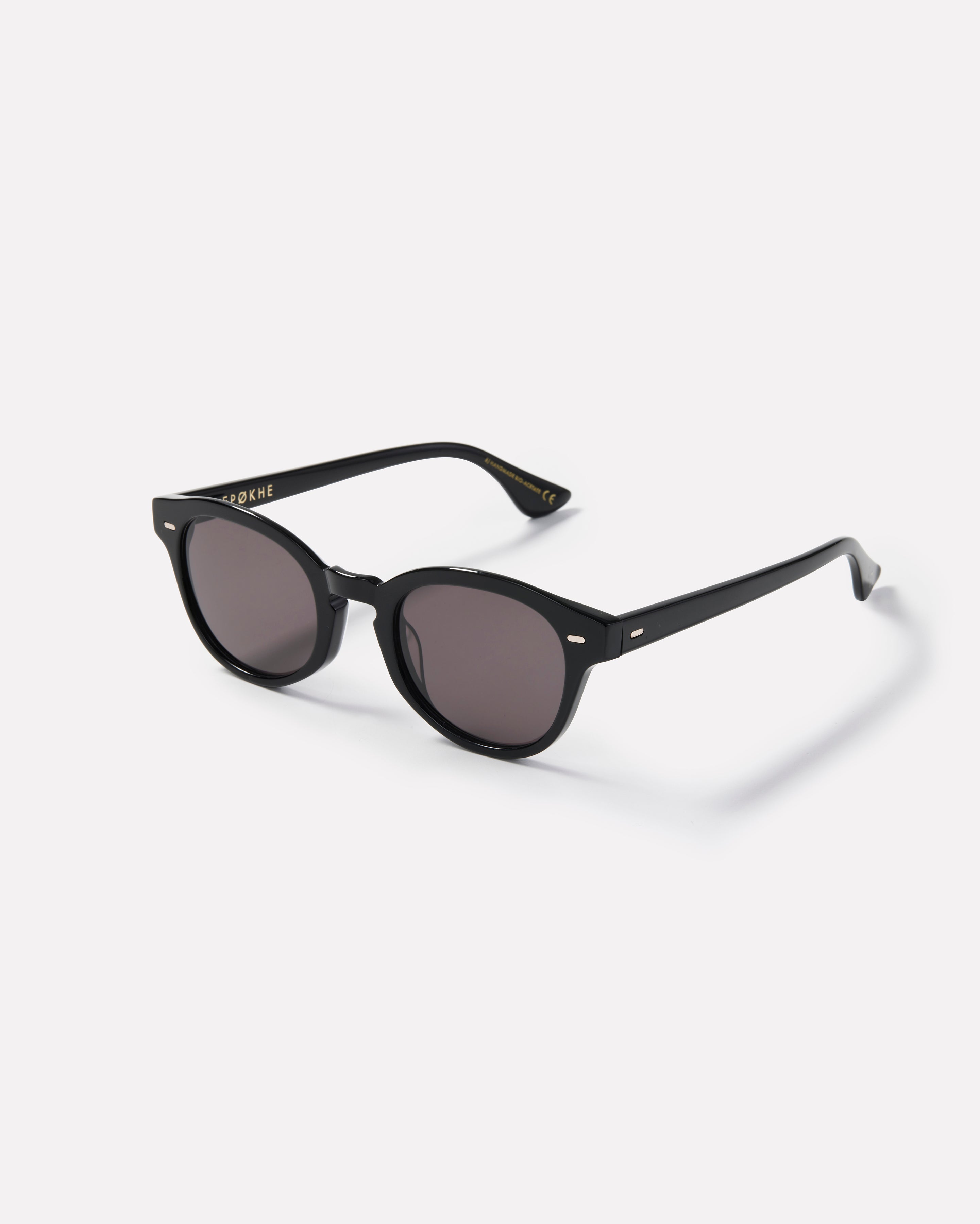 Coil Sunglasses | Black Polished / Black | Epokhe Eyewear