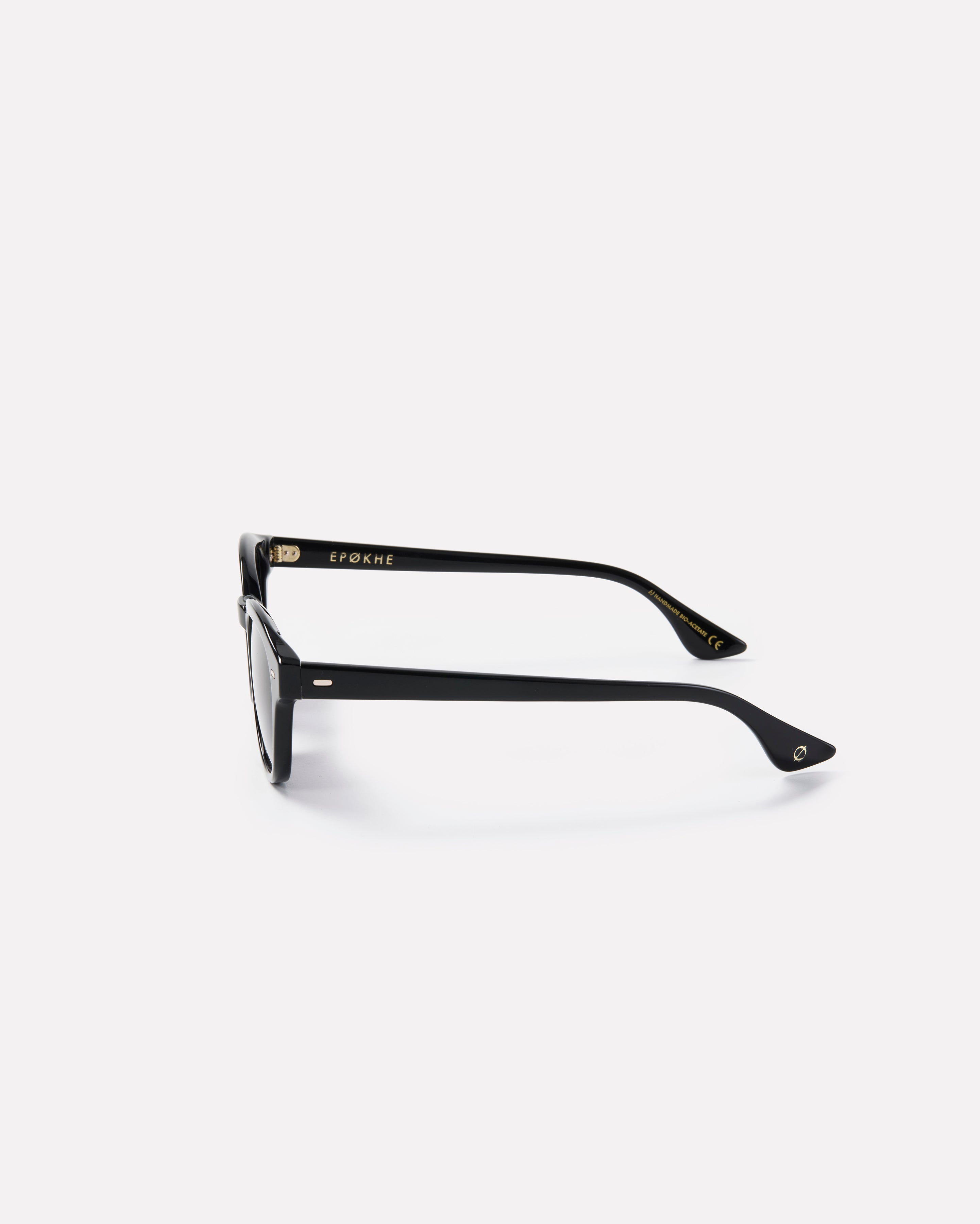 Coil Sunglasses | Black Polished / Black | Epokhe Eyewear