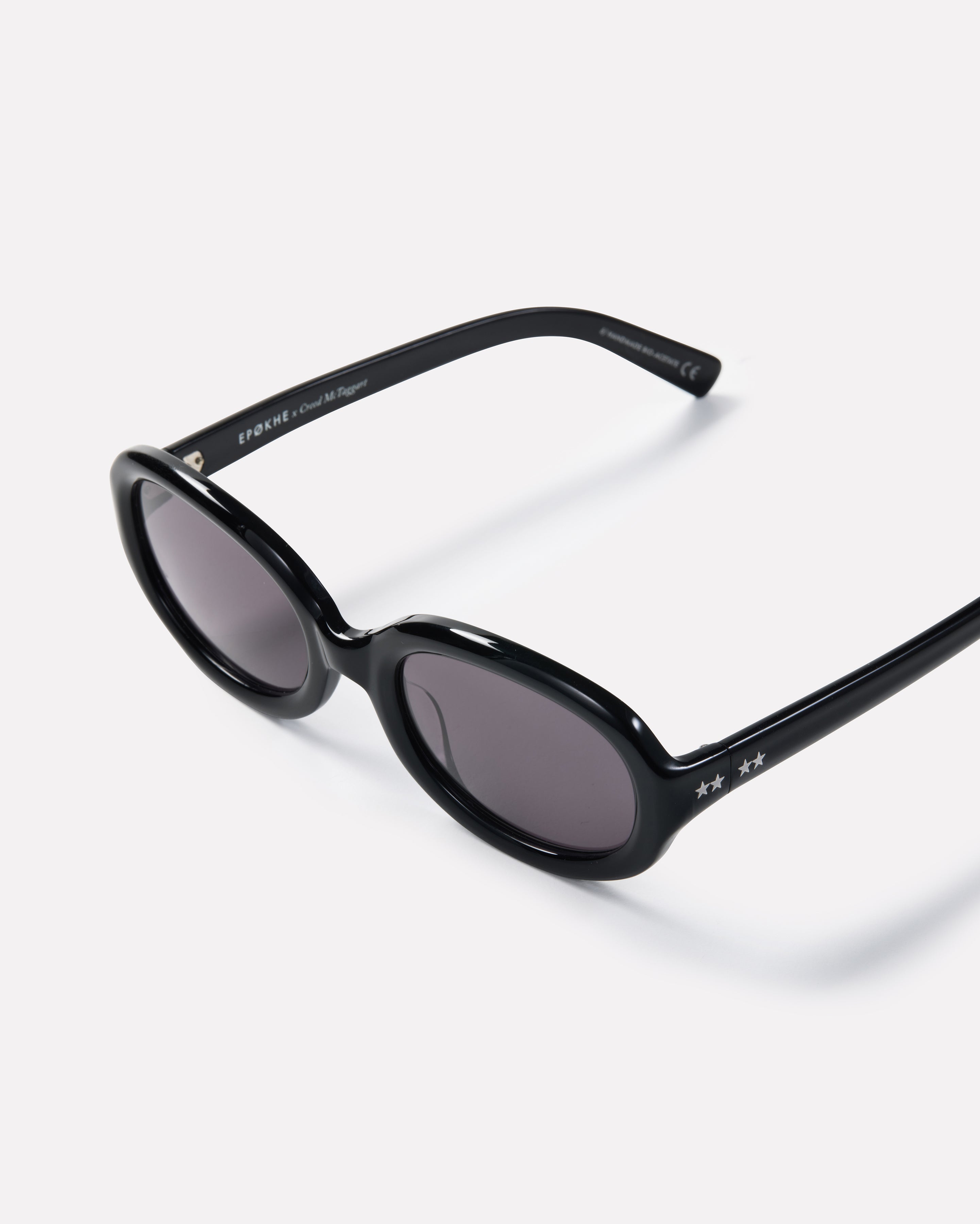 Superstar Sunglasses | Black Polished / Black | Epokhe Eyewear