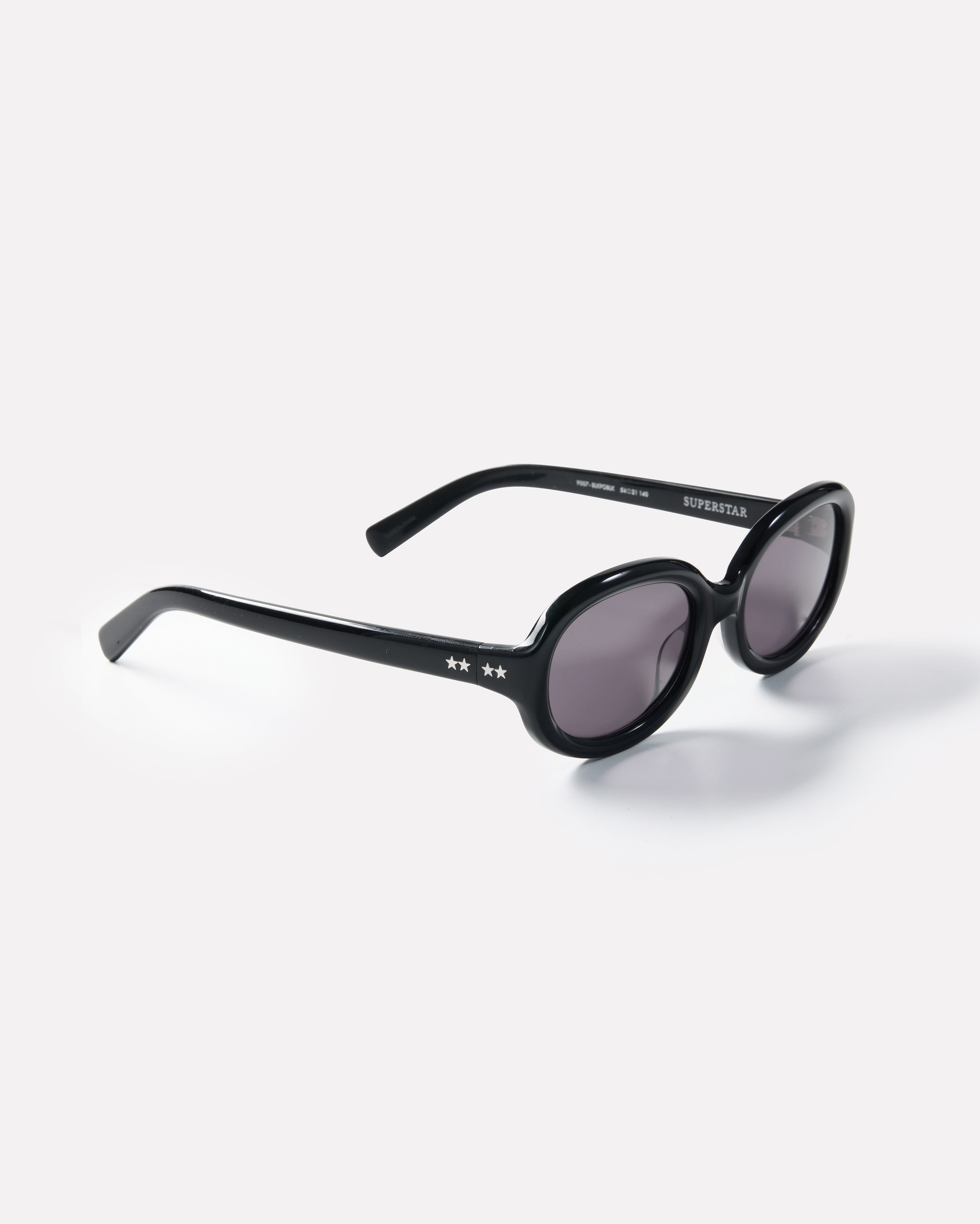 Superstar Sunglasses | Black Polished / Black | Epokhe Eyewear