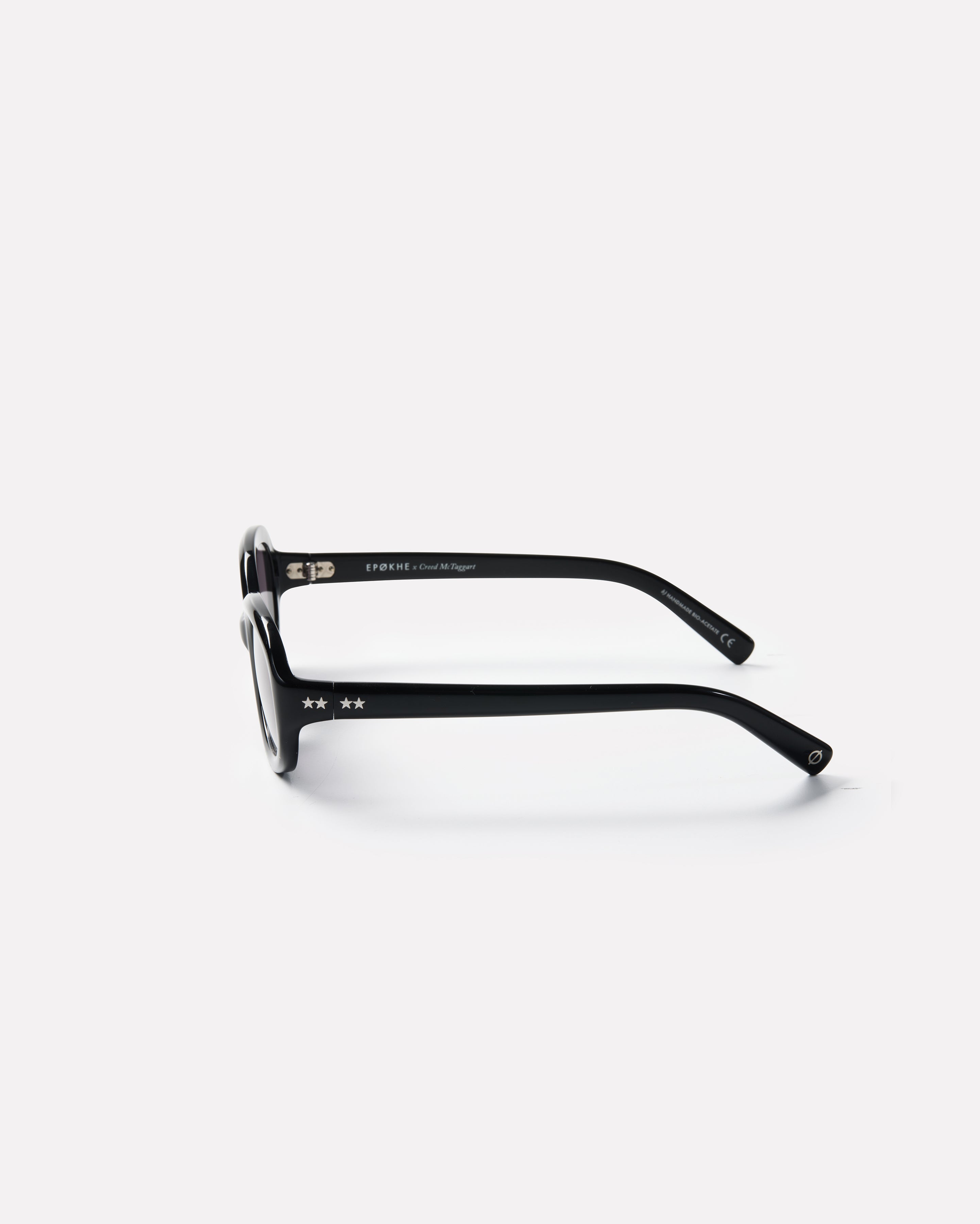Superstar Sunglasses | Black Polished / Black | Epokhe Eyewear
