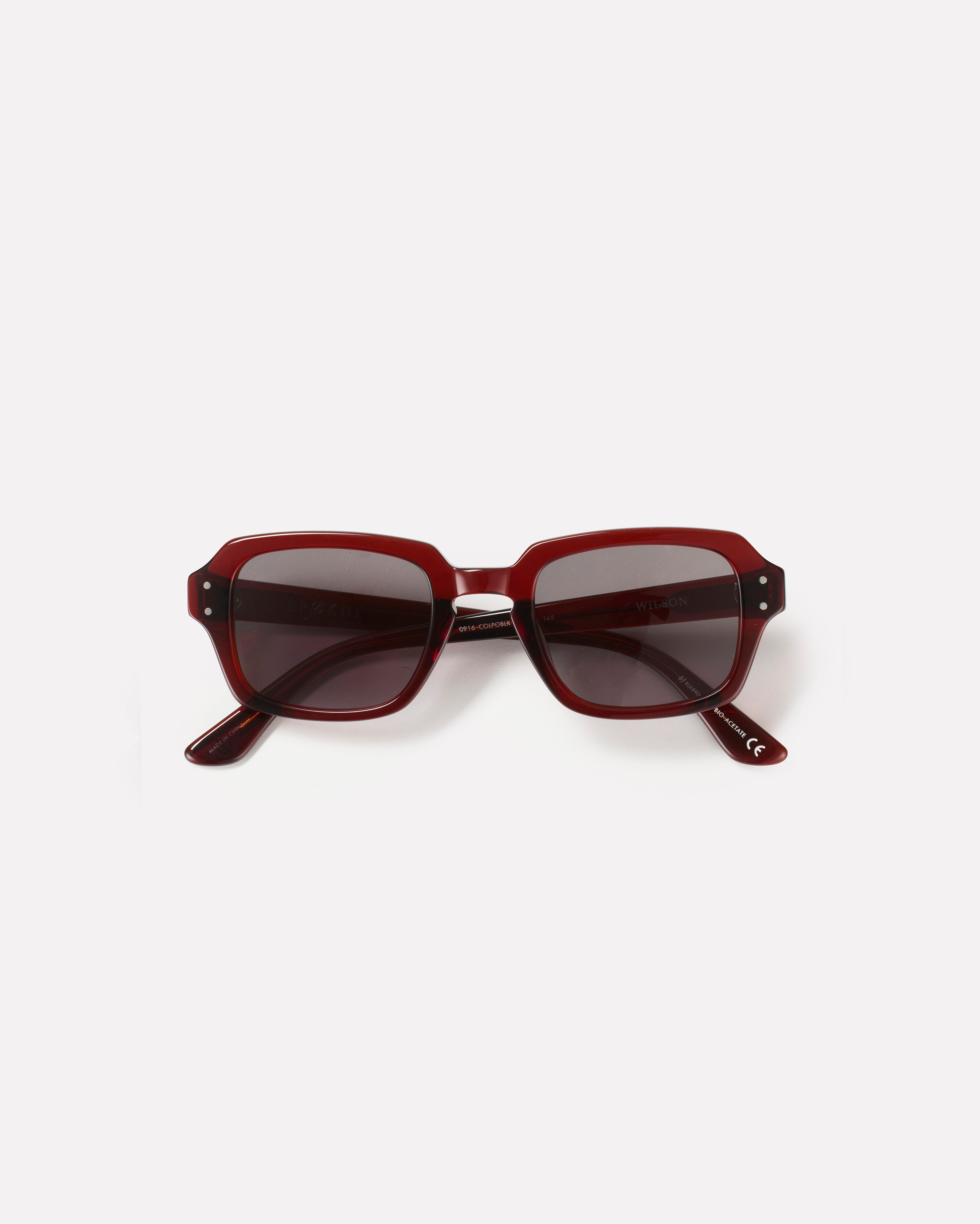 Wilson Sunglasses | Cola Polished / Black | Epokhe Eyewear