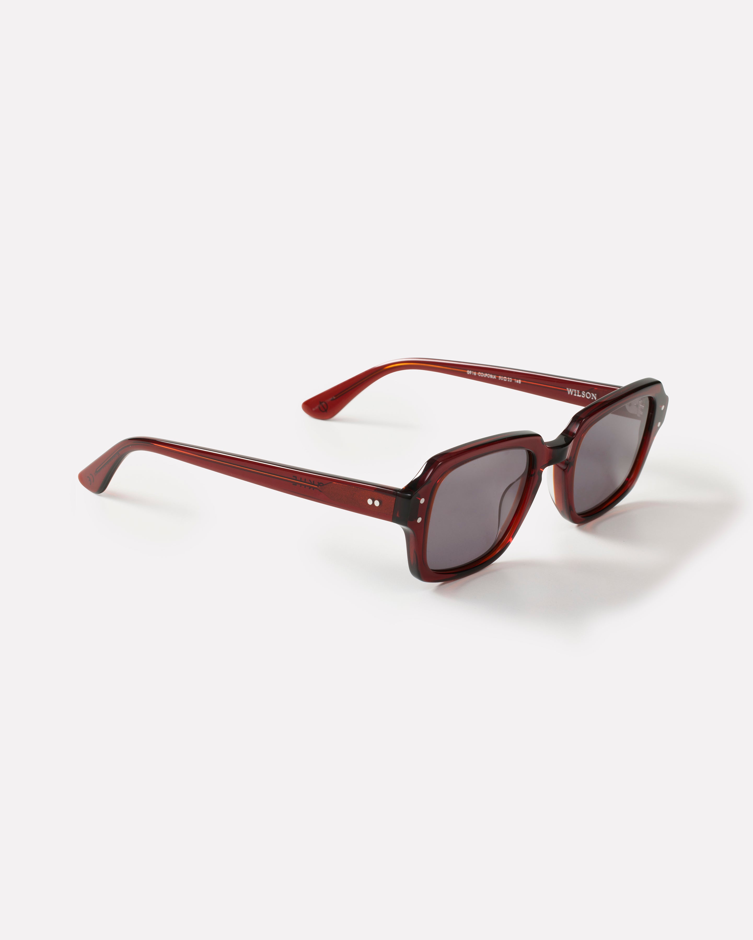 Wilson Sunglasses | Cola Polished / Black | Epokhe Eyewear