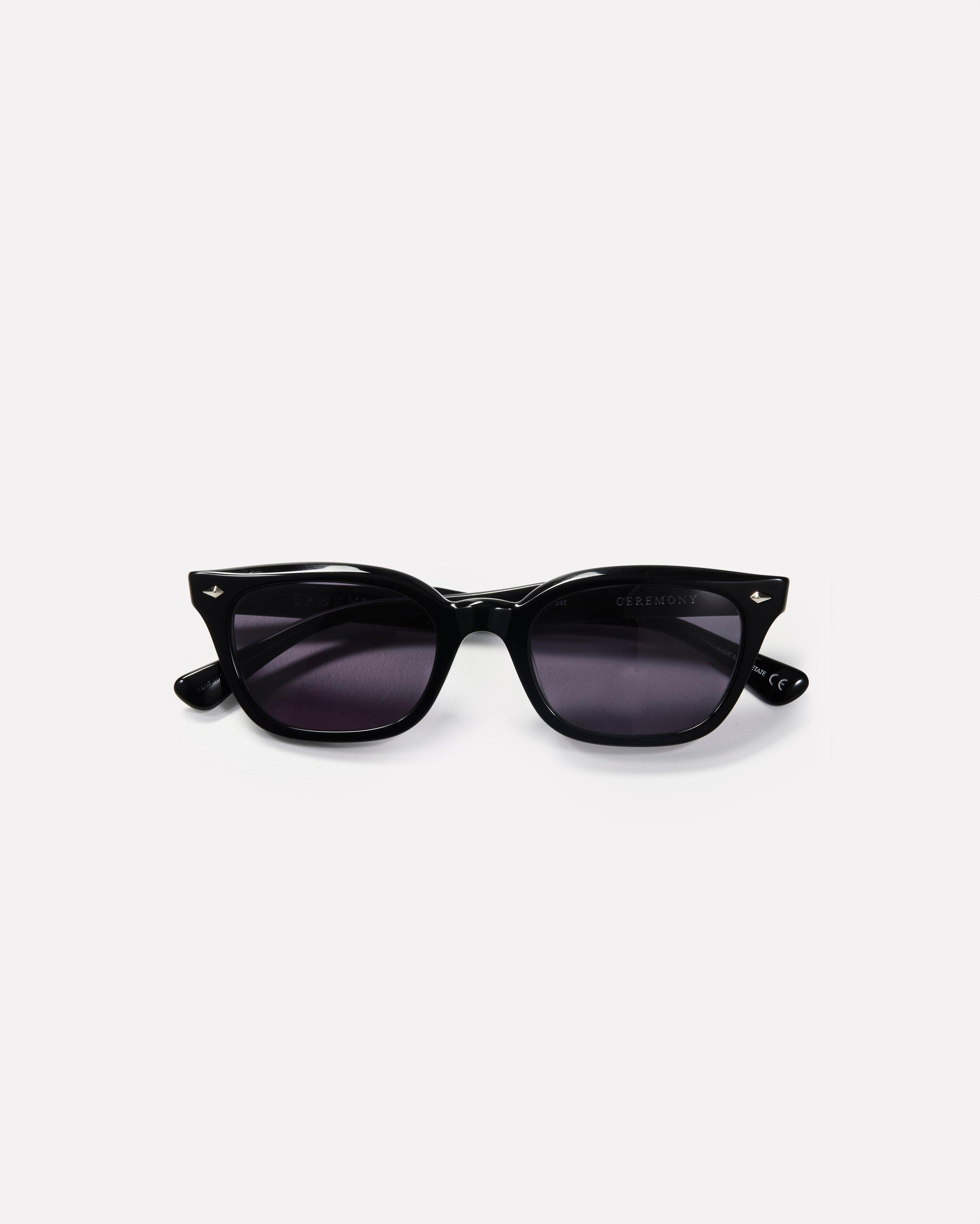 Ceremony - Black Polished / Black - EPOKHE EYEWEAR Sunglasses #