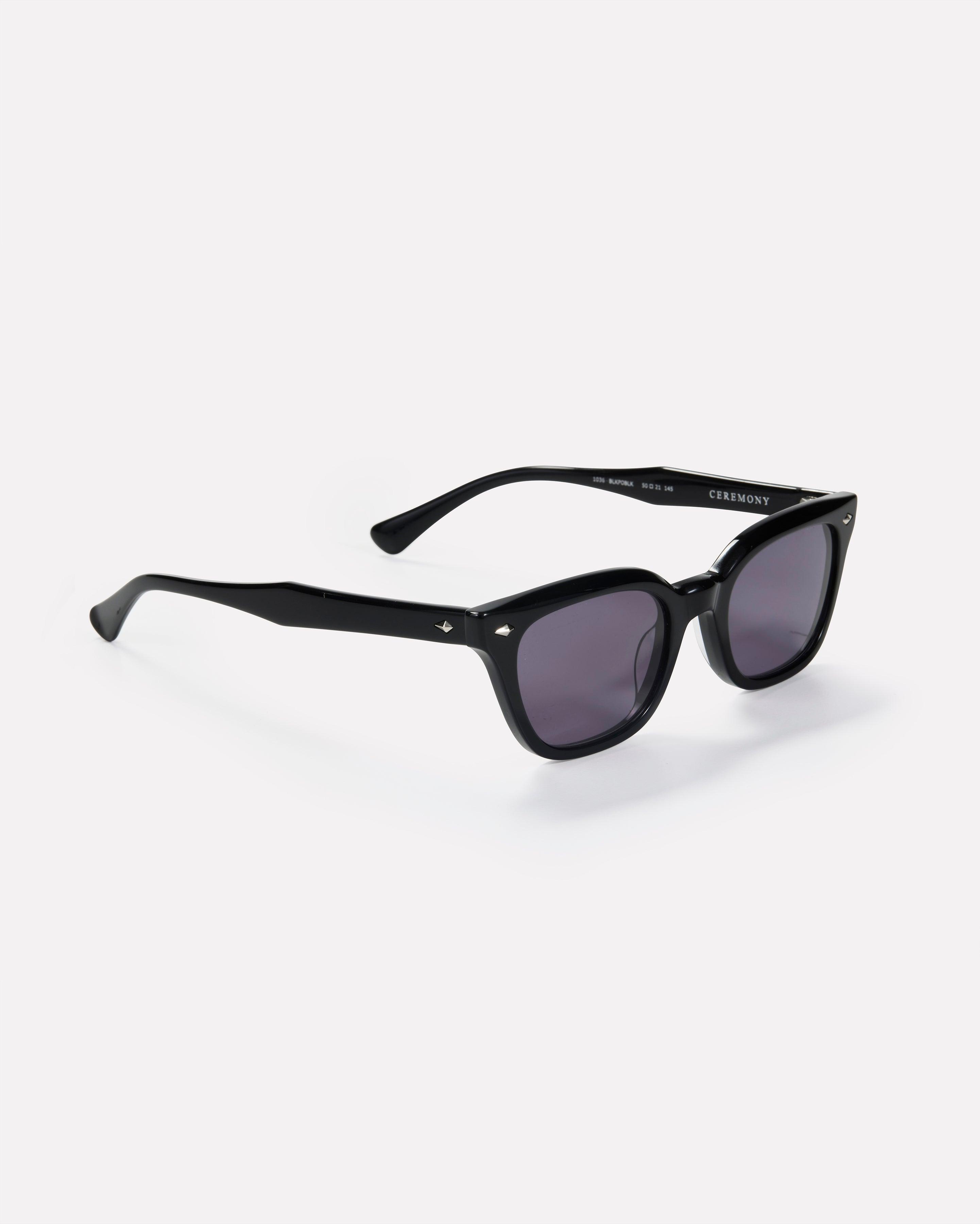 Ceremony - Black Polished / Black - EPOKHE EYEWEAR Sunglasses #