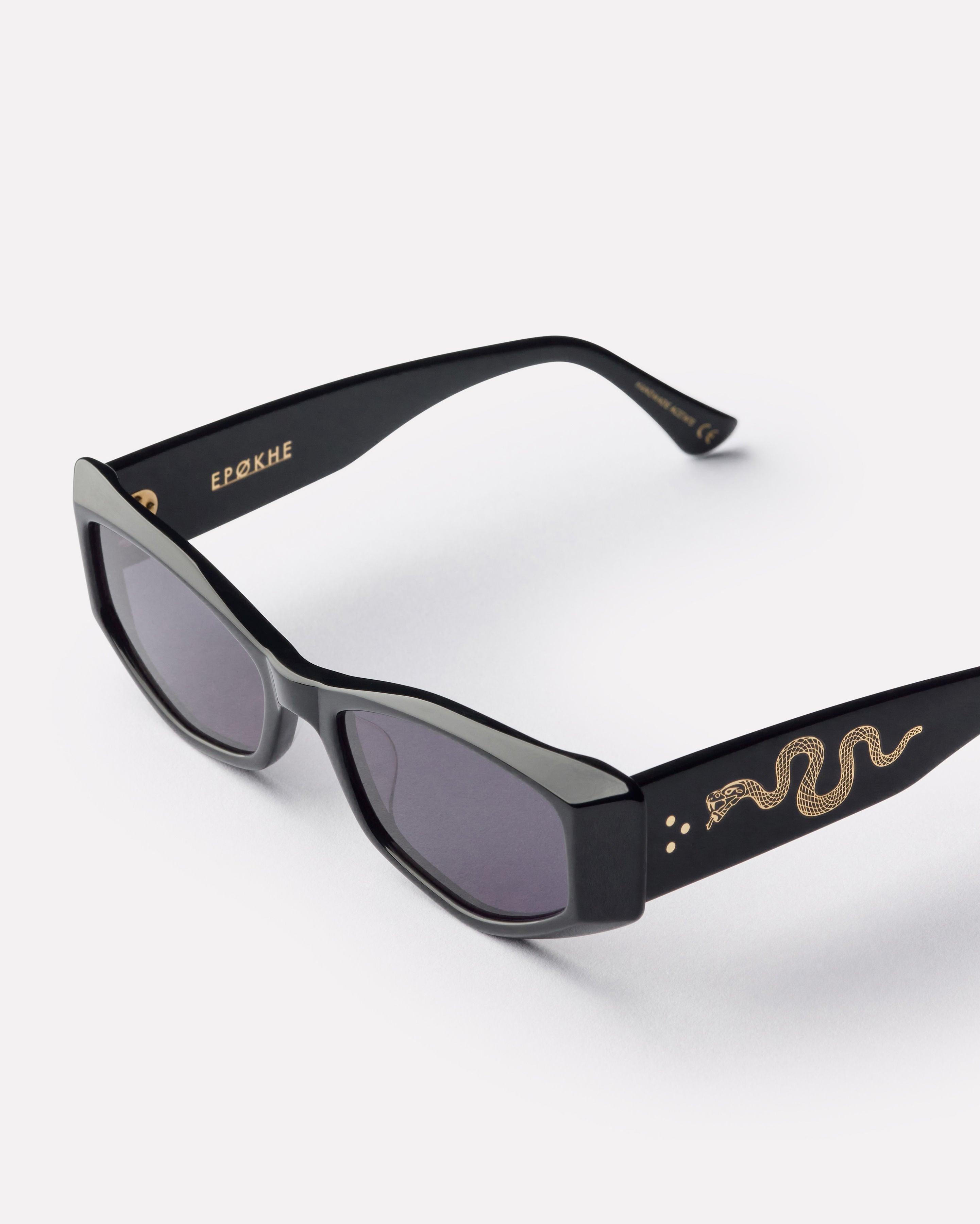 Guilty - Black Polished / Black - EPOKHE EYEWEAR Sunglasses #