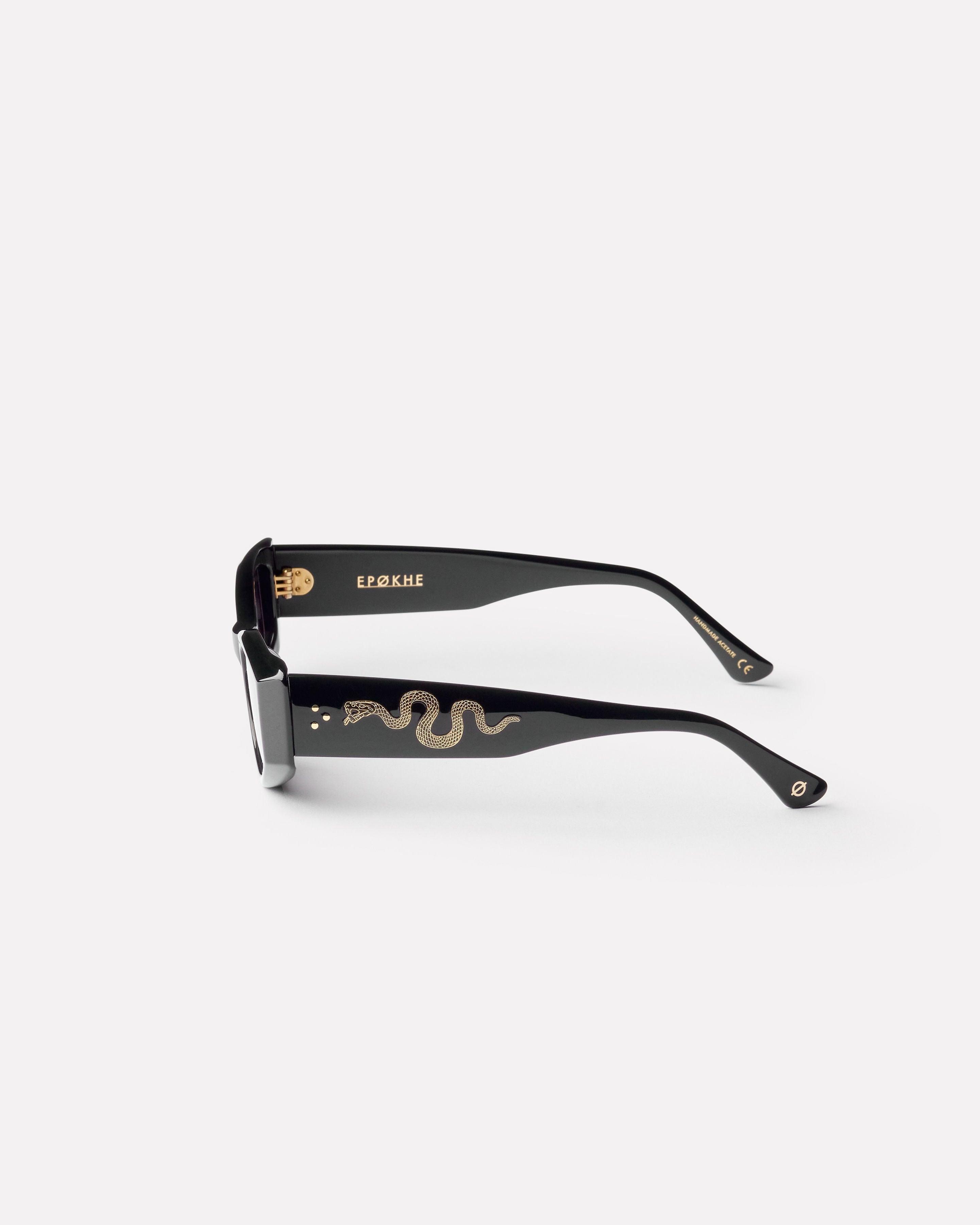 Guilty - Black Polished / Black - EPOKHE EYEWEAR Sunglasses #