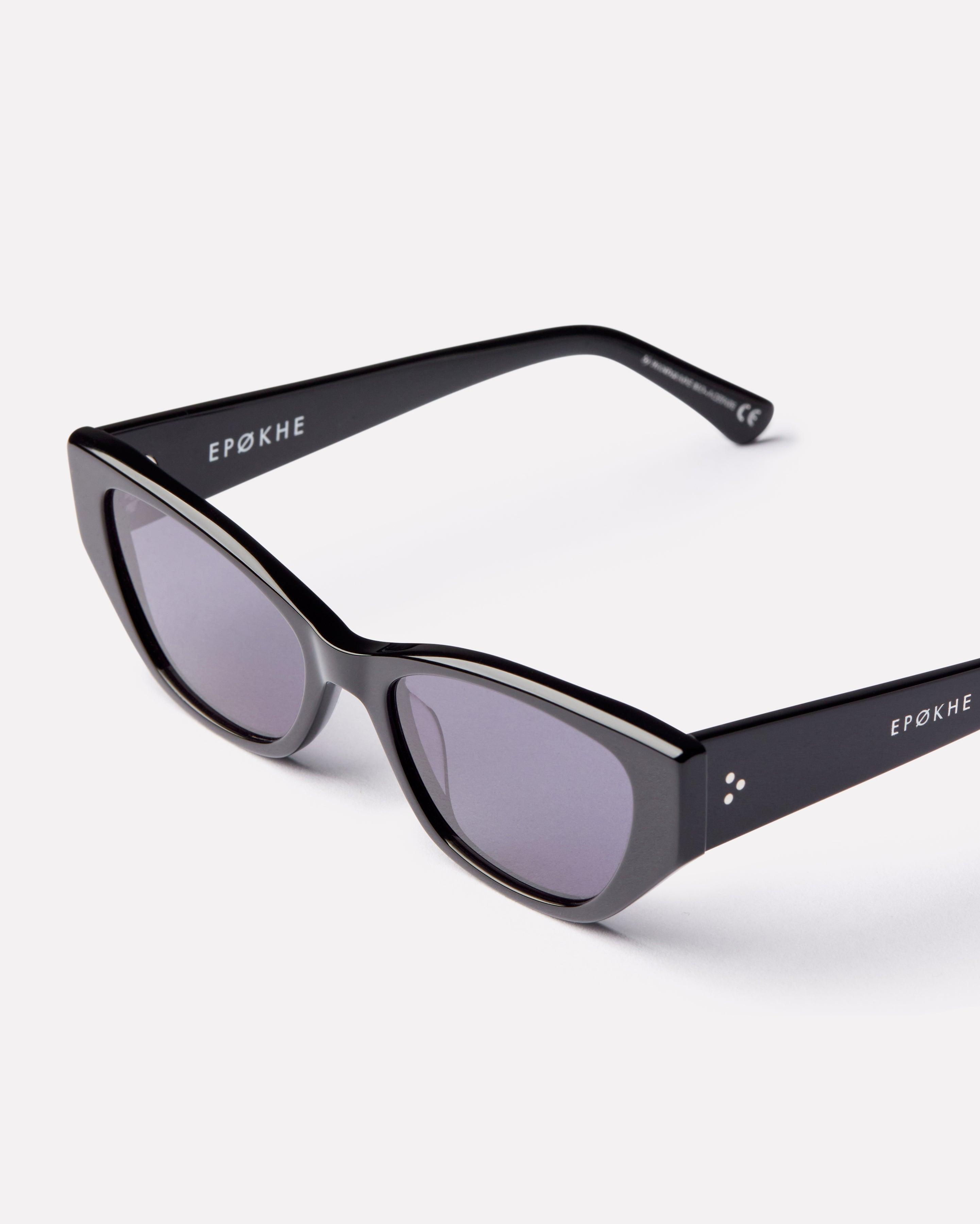 Reprise - Black Polished / Black - EPOKHE EYEWEAR Sunglasses #