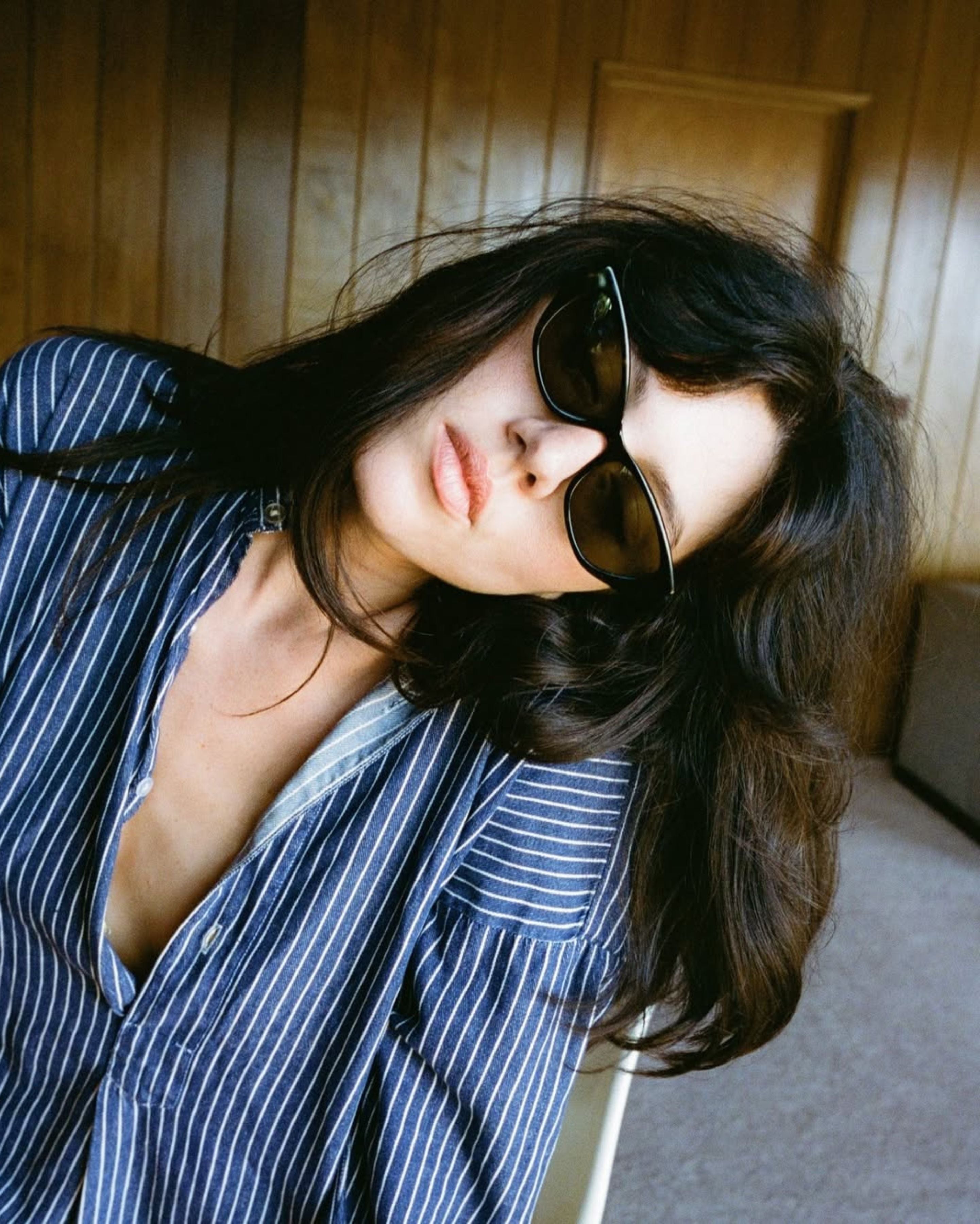 Reprise Sunglasses | Black Polished / Black | Epokhe Eyewear