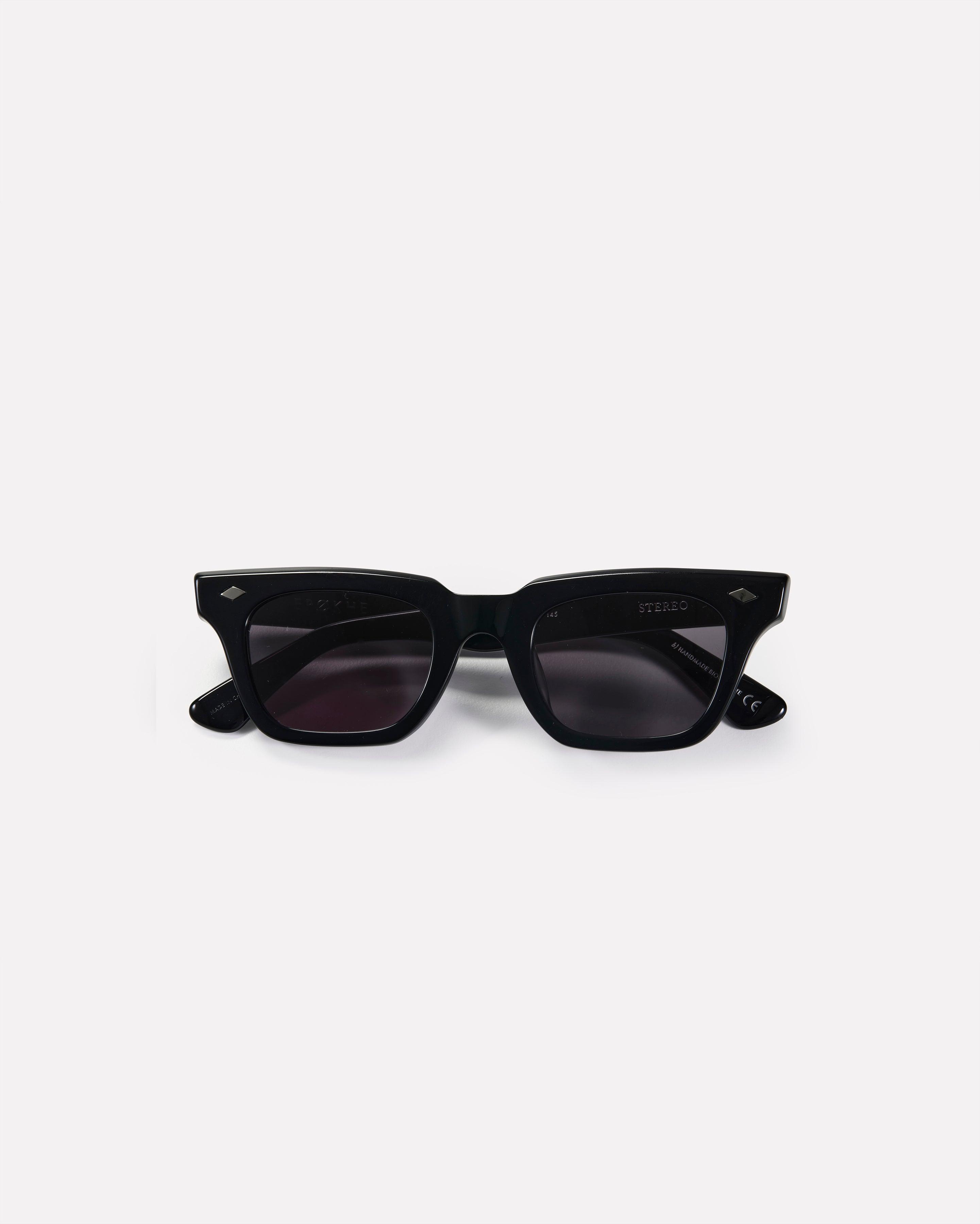 Stereo Sunglasses | Black Polished | Epokhe
