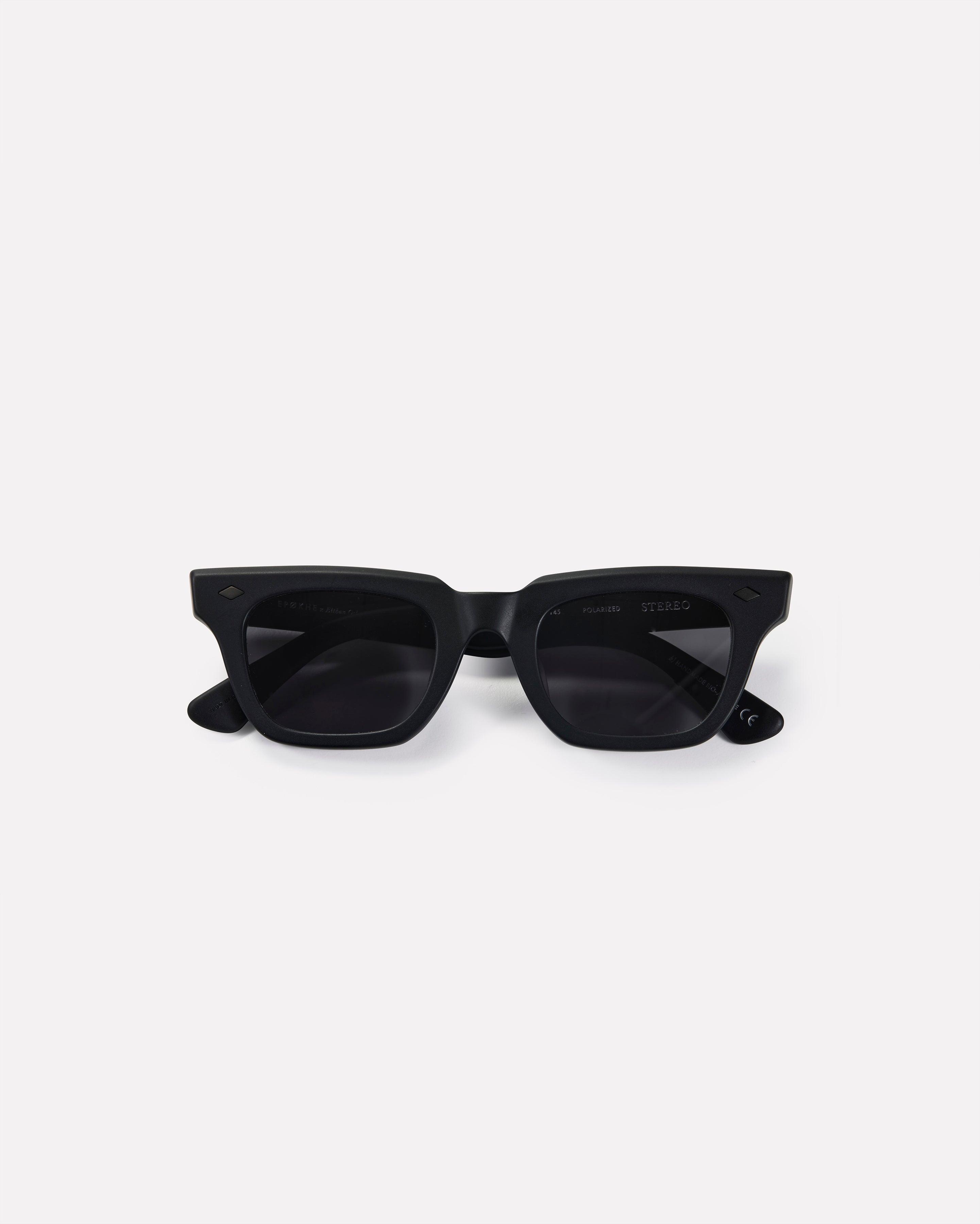 Stereo x Eithan Osborne - Matte Black / Black Polarized - Sunglasses - EPOKHE EYEWEAR