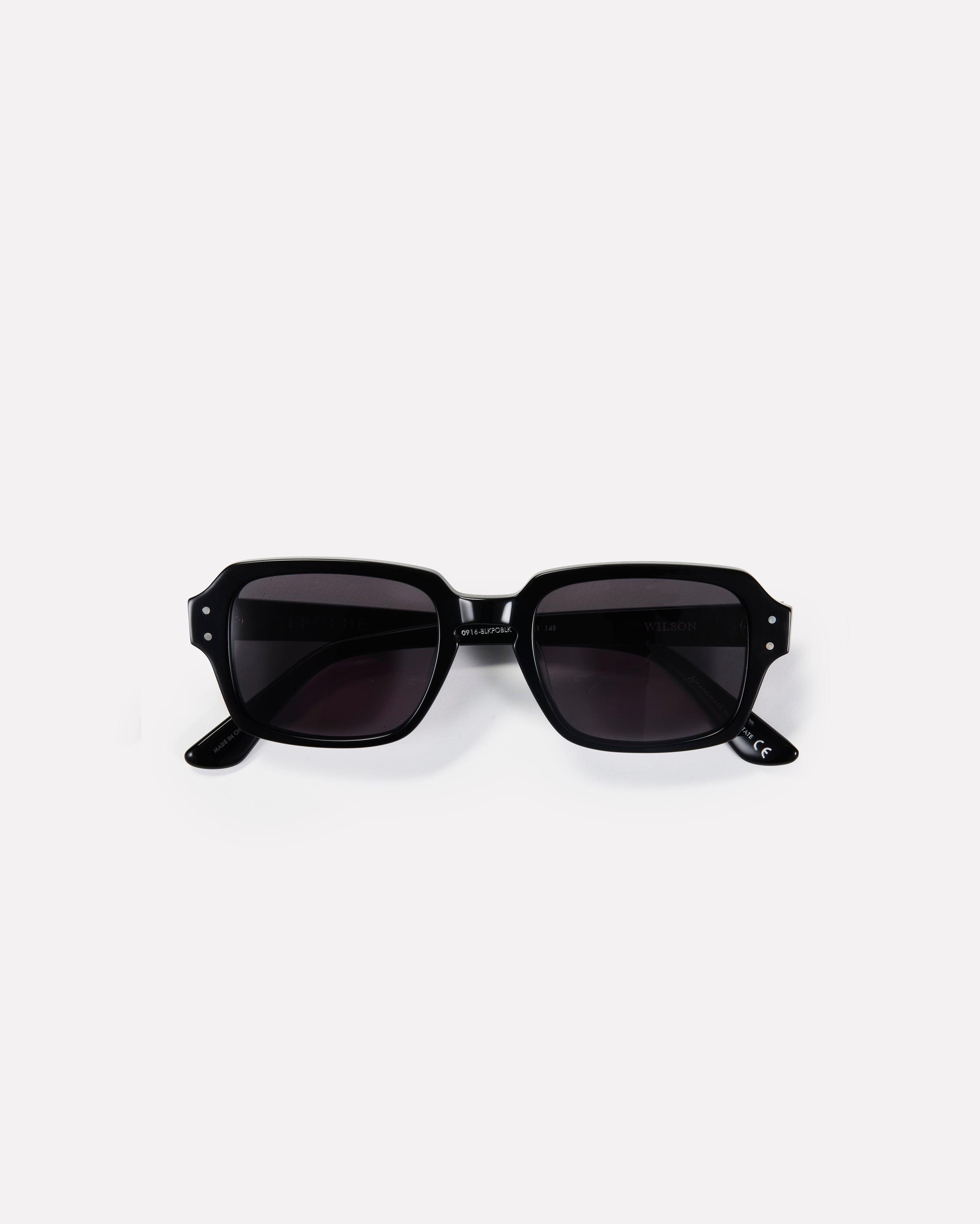 Wilson - Black Polished / Black - EPOKHE EYEWEAR Sunglasses #
