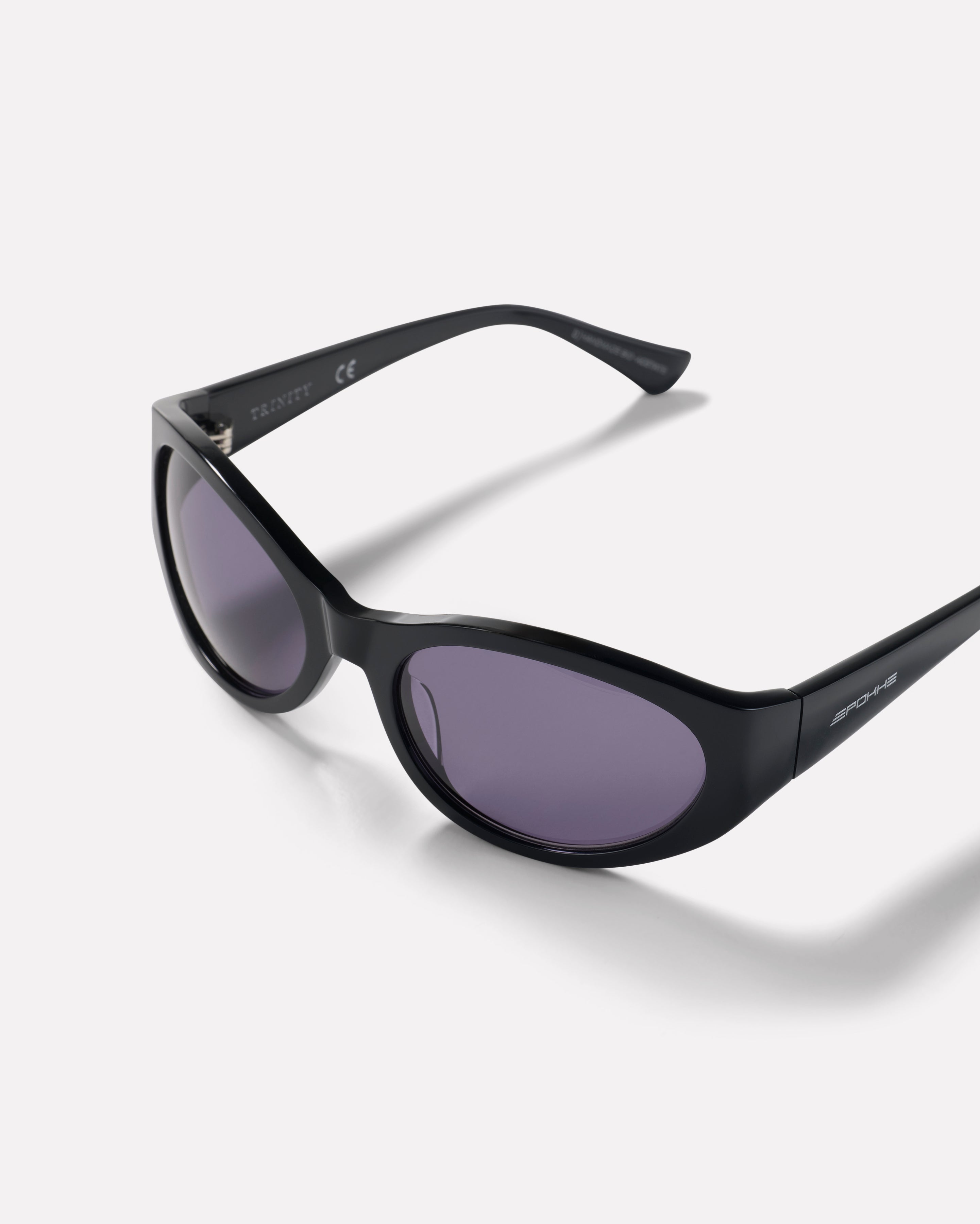 Trinity Sunglasses | Black Polished / Black | Epokhe Eyewear