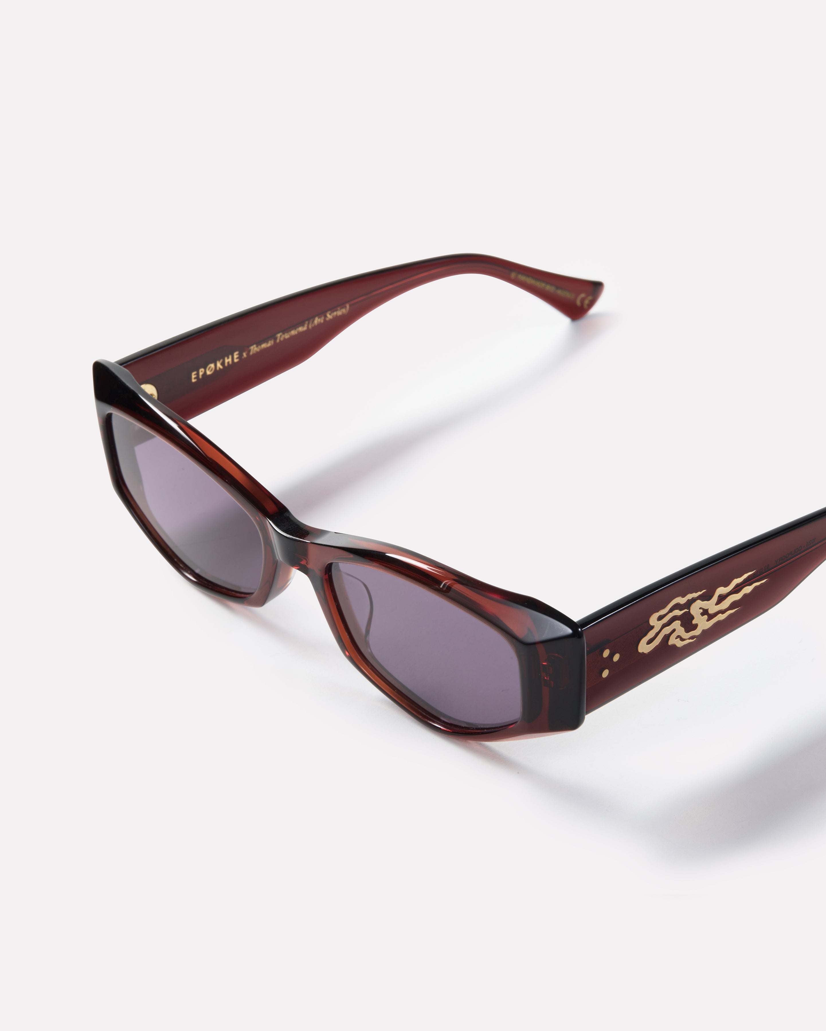 Guilty x Thomas Townend - Cola Polished / Grey - Sunglasses - EPOKHE EYEWEAR