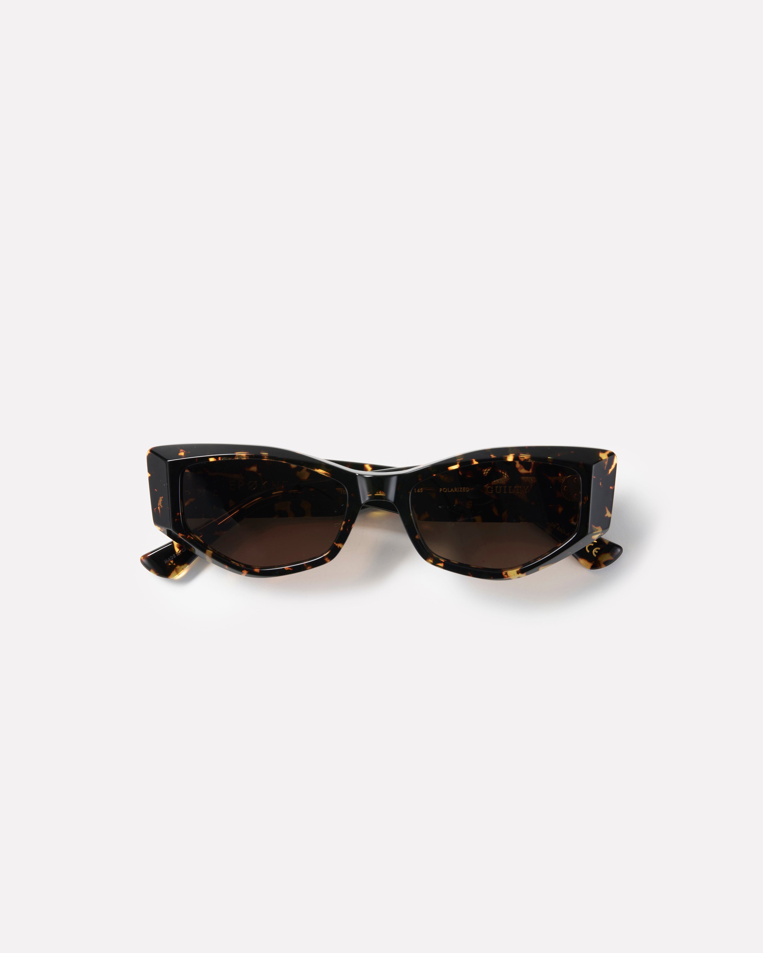 Guilty - Crystal Dark Tortoise Polished / Brown Polarized