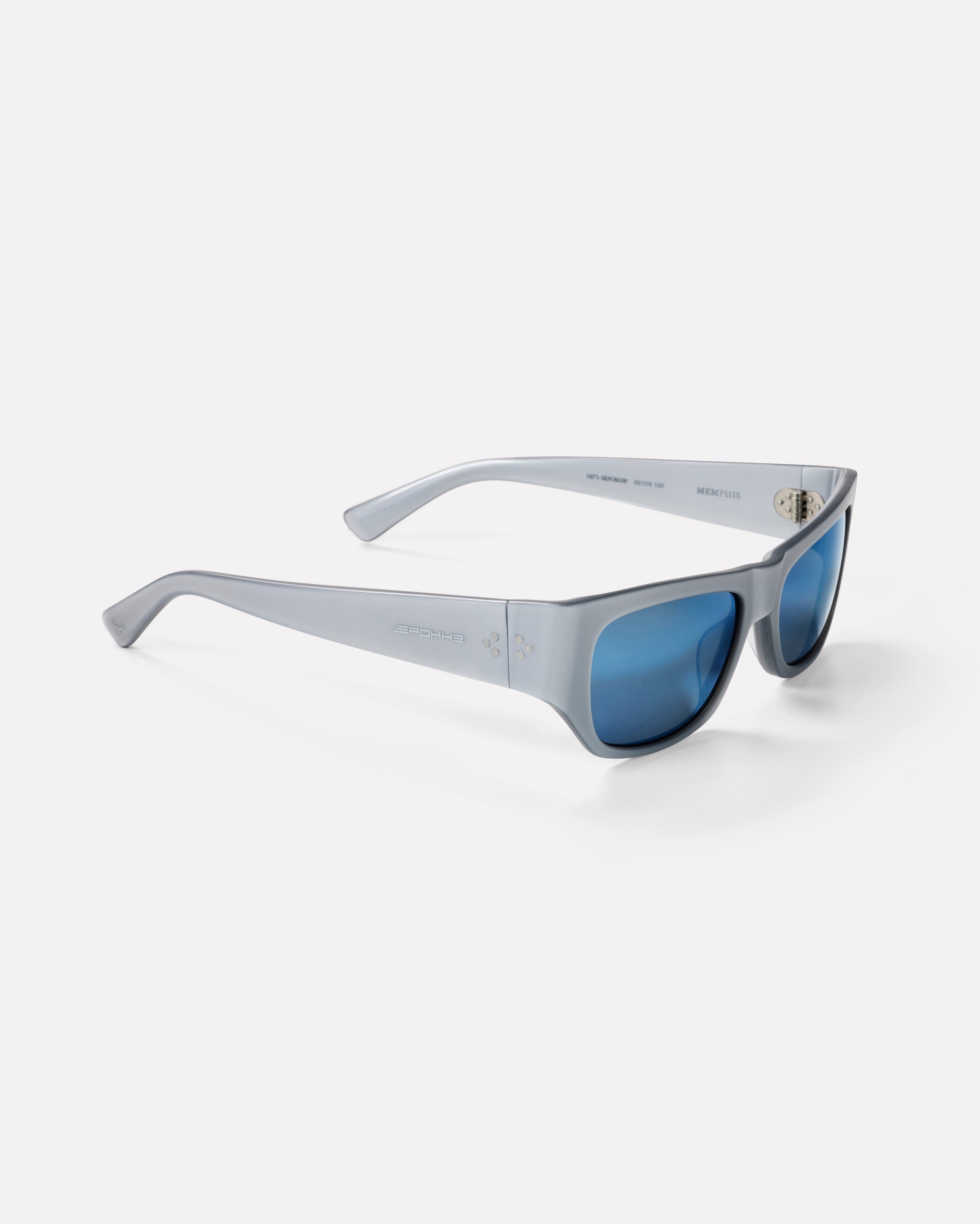 Memphis X Occy Sunglasses | Silver | Epokhe Eyewear