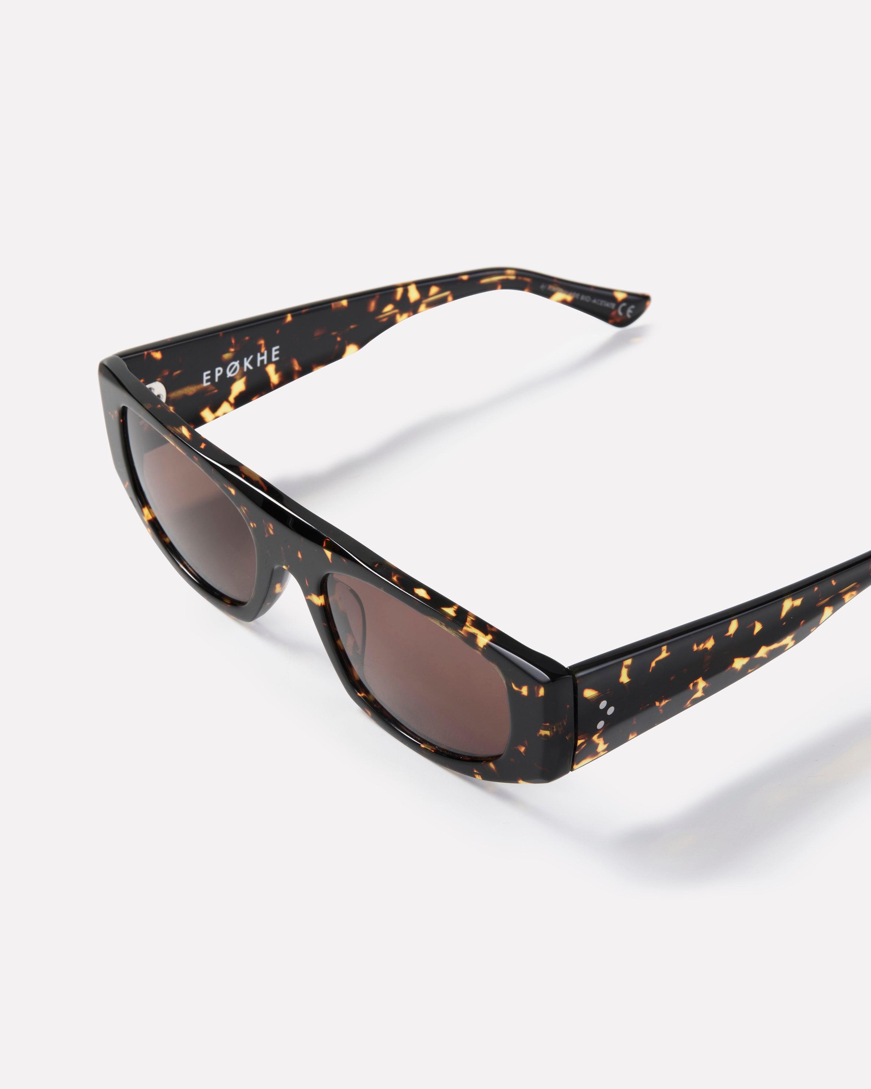 Void - Crystal Dark Tortoise Polished / Bronze - Sunglasses - EPOKHE EYEWEAR