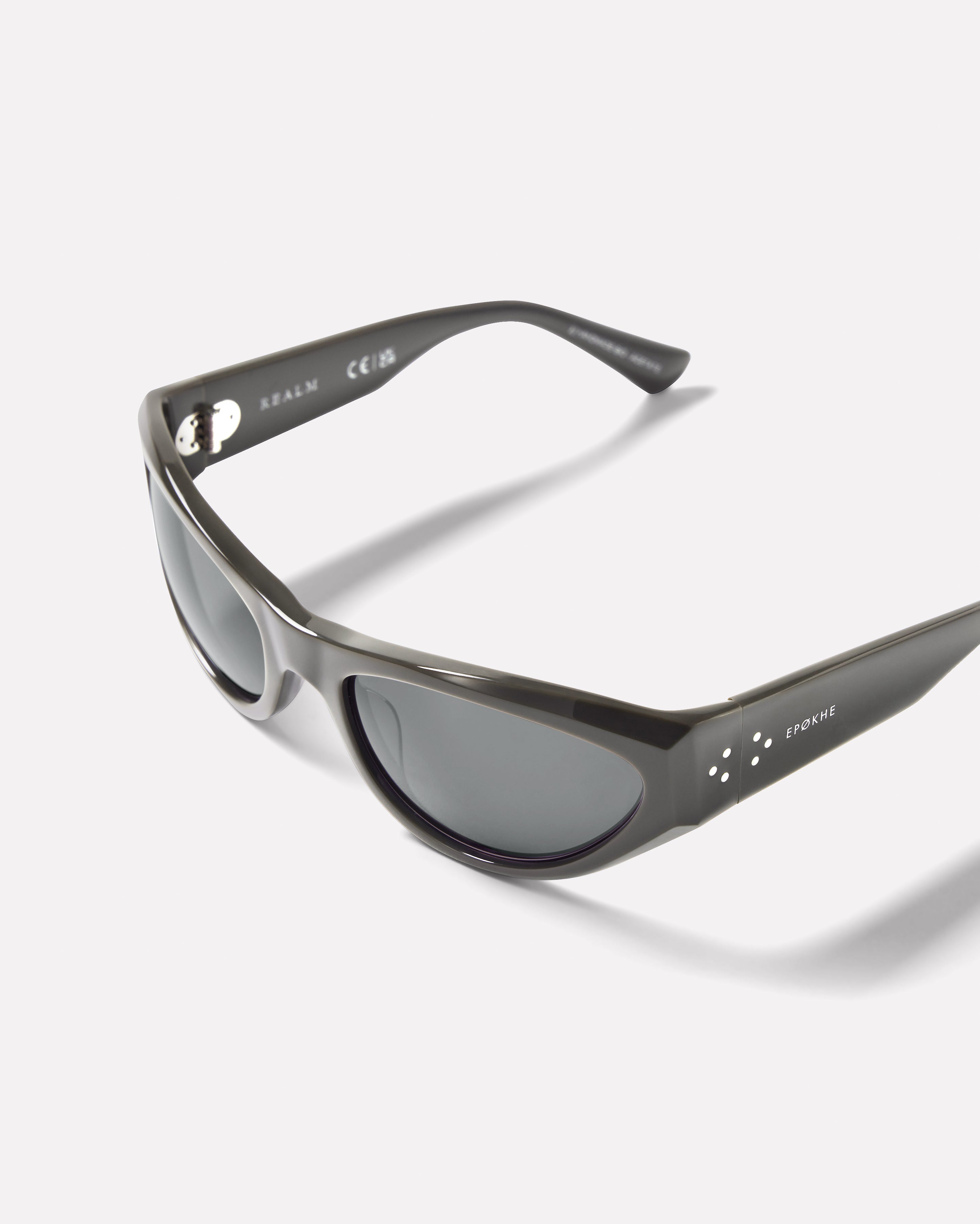 Realm Sunglasses | Gunmetal Polished / Black Iridium | Epokhe Eyewear