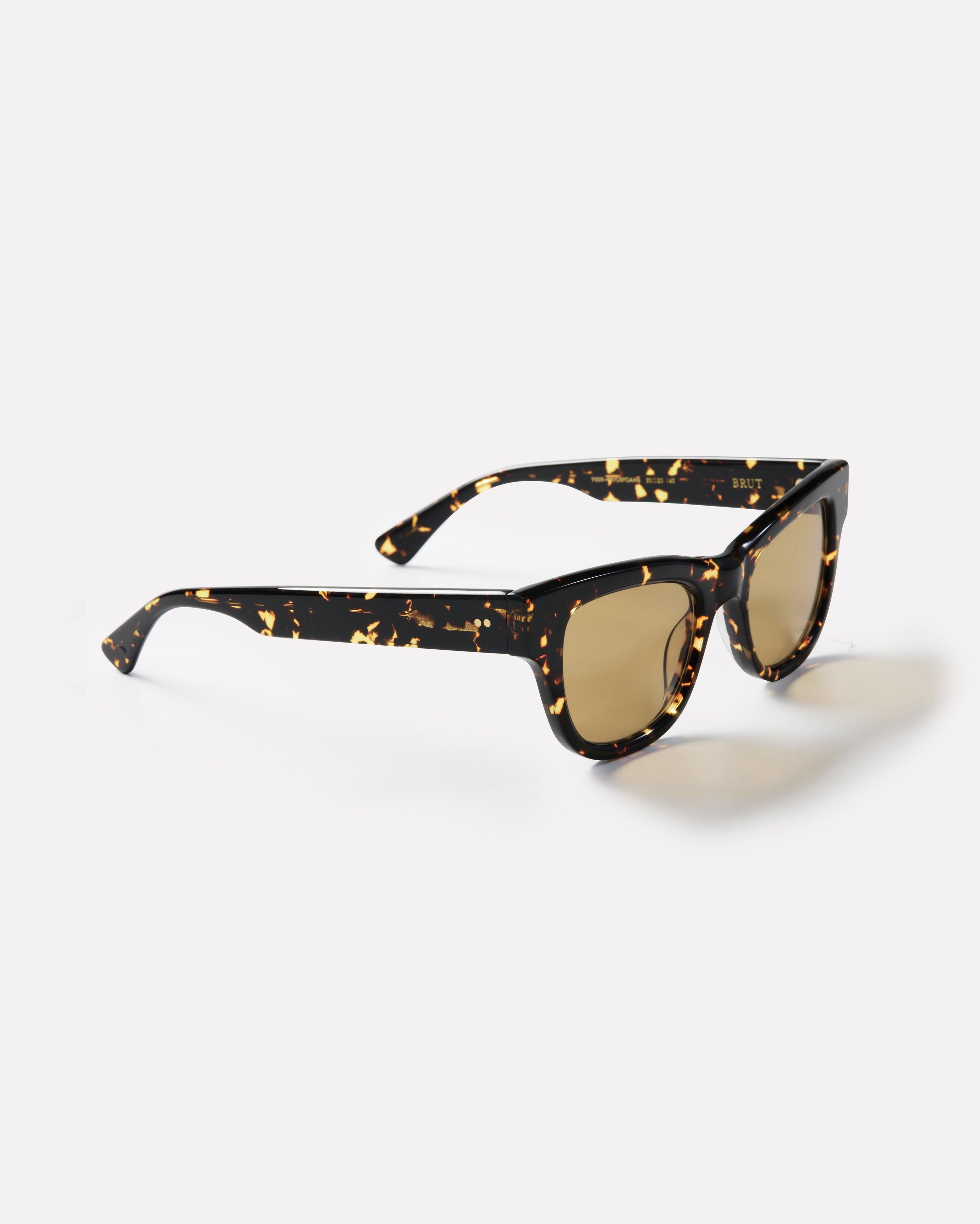 Brut Sunglasses | Crystal Dark Tortoise | Epokhe Eyewear