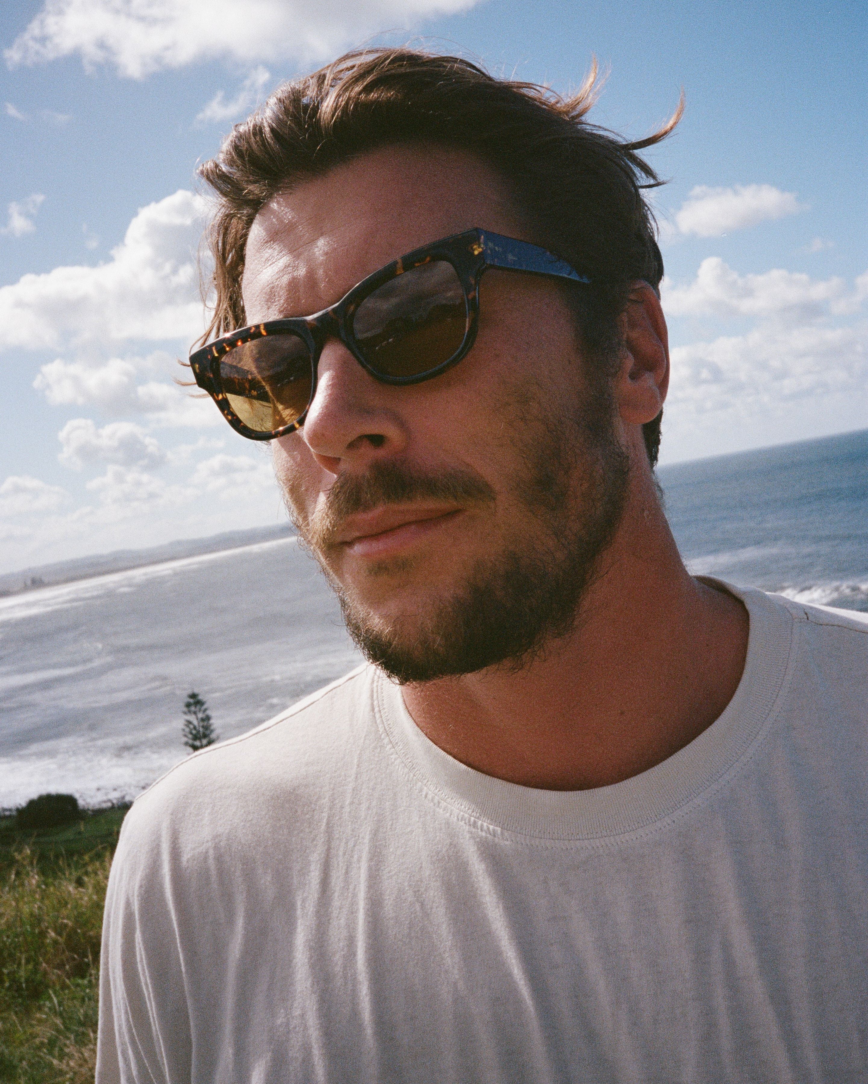 Brut Sunglasses | Crystal Dark Tortoise | Epokhe Eyewear