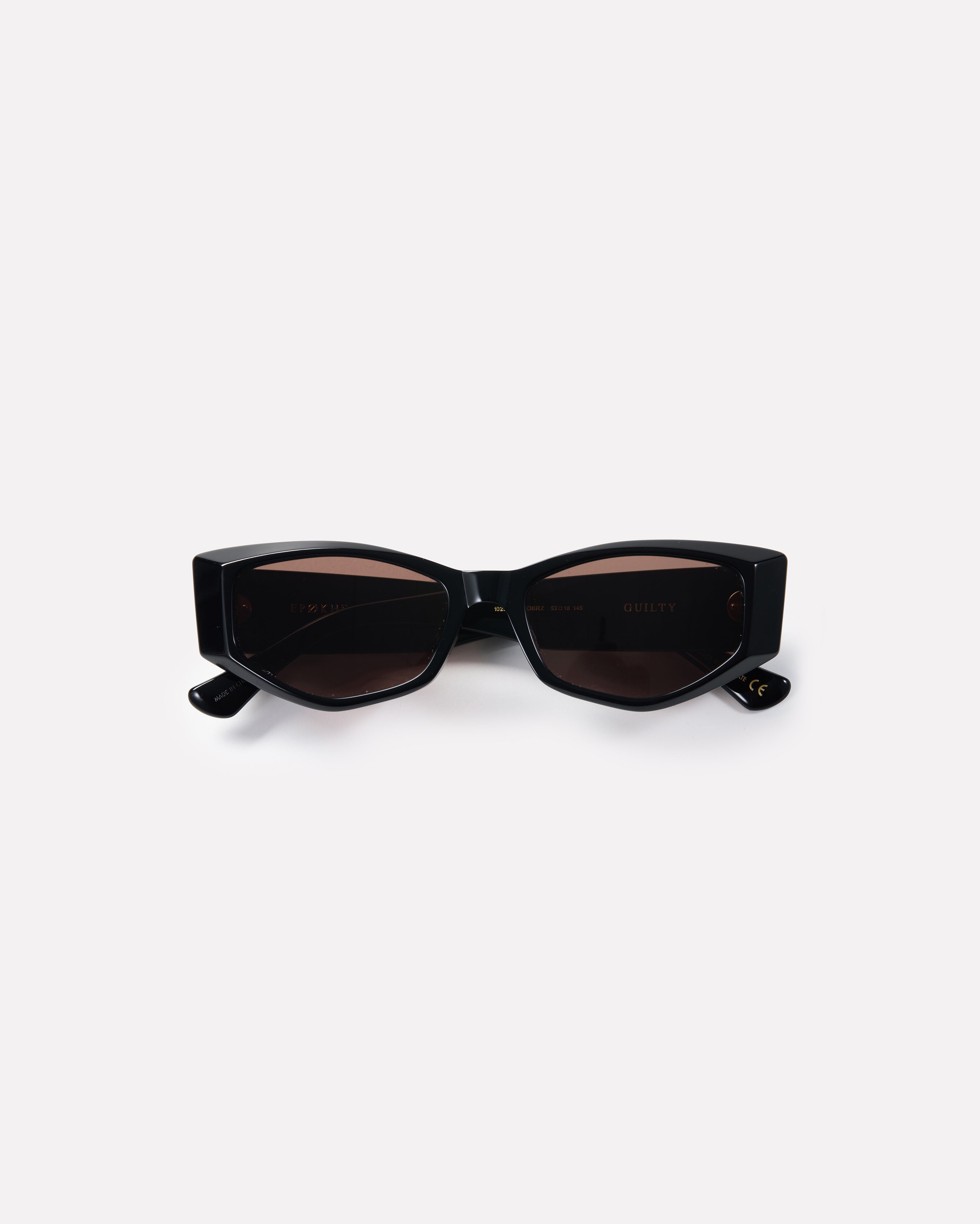 Guilty x Thomas Townend - Black Polished / Bronze - Sunglasses - EPOKHE EYEWEAR