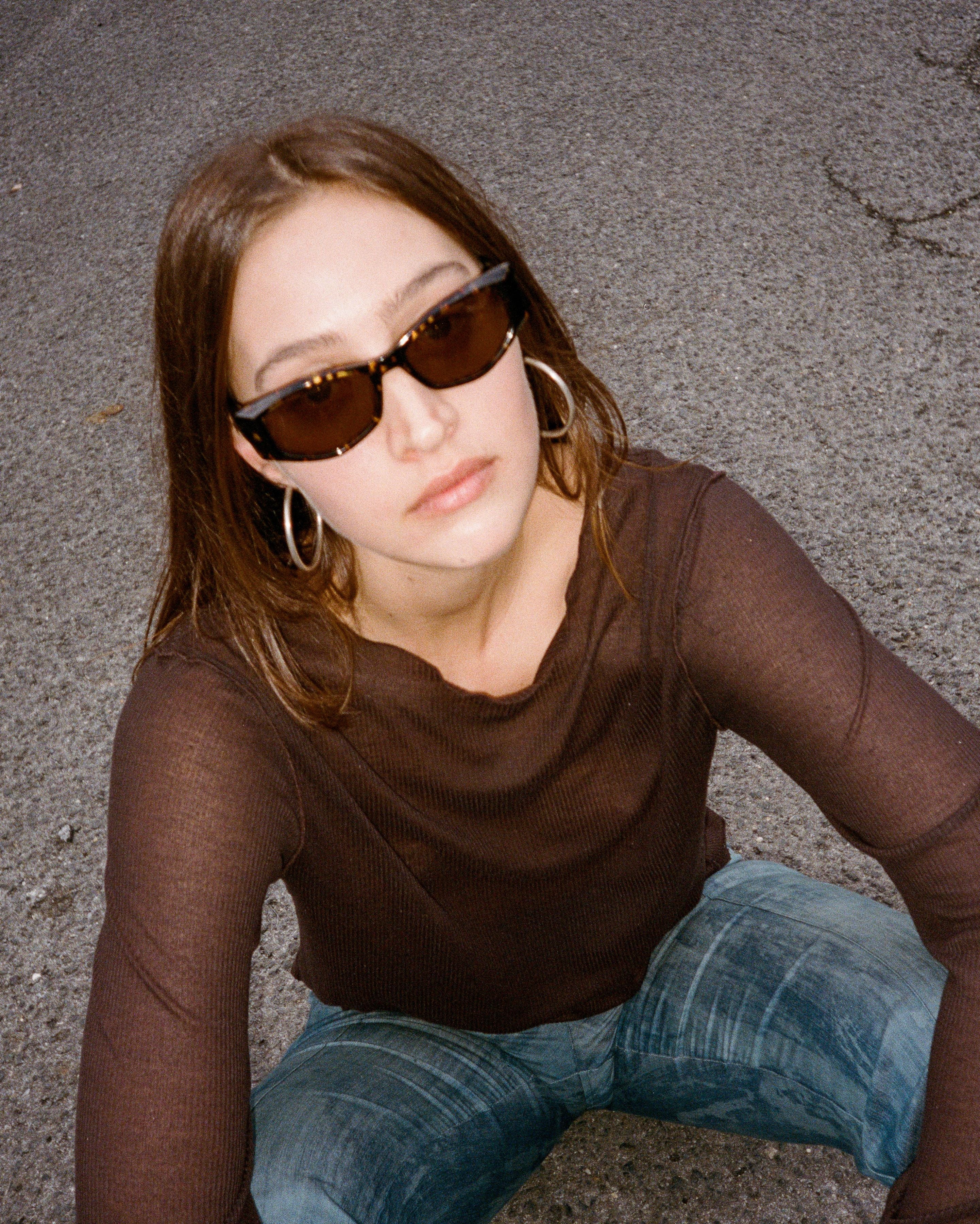 Guilty Sunglasses | Crystal Dark Tortoise/Bronze Polarized | Epokhe Eyewear 