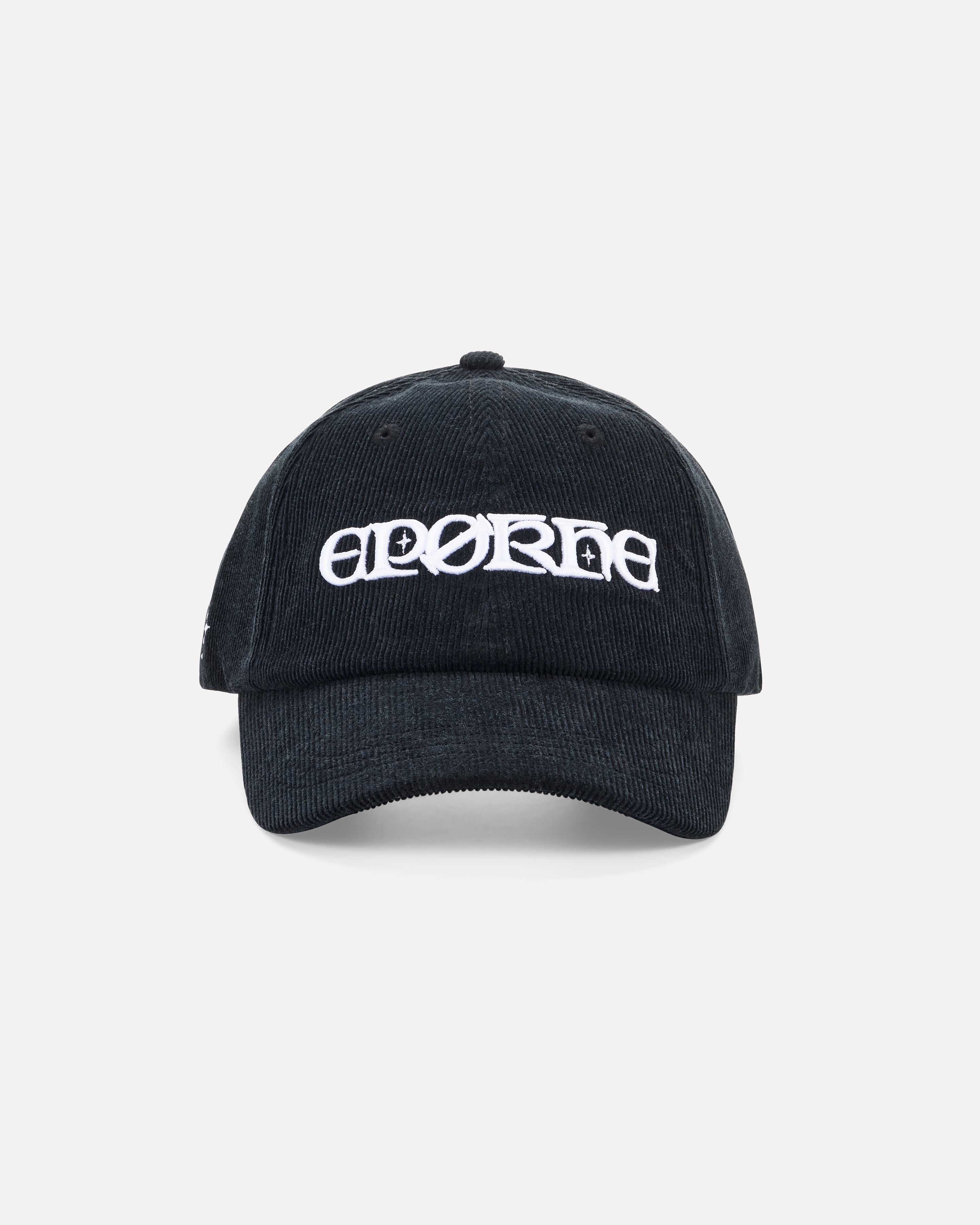  Folklore Corduroy Cap - Black 