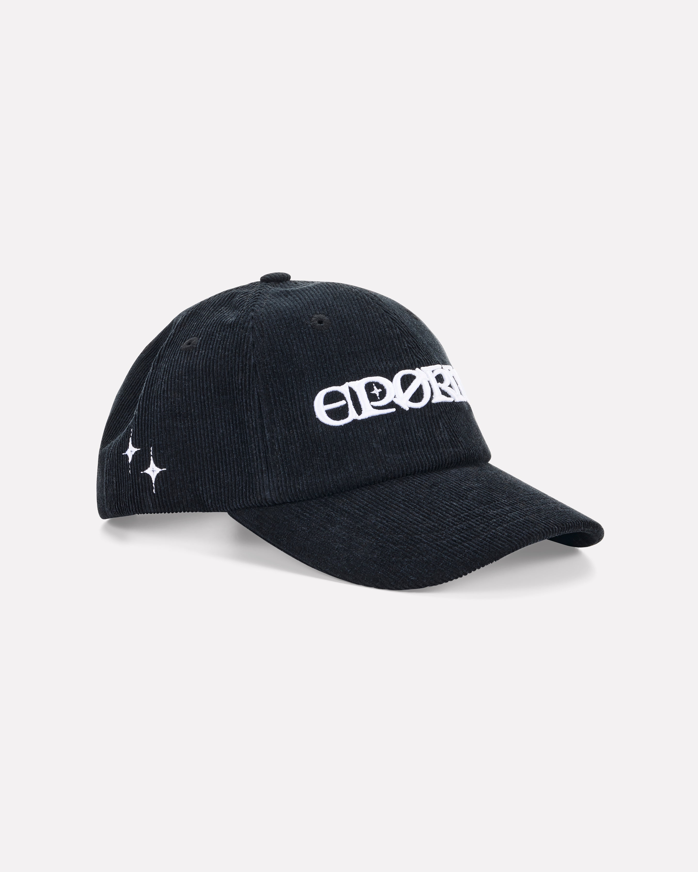  Folklore Corduroy Cap - Black 