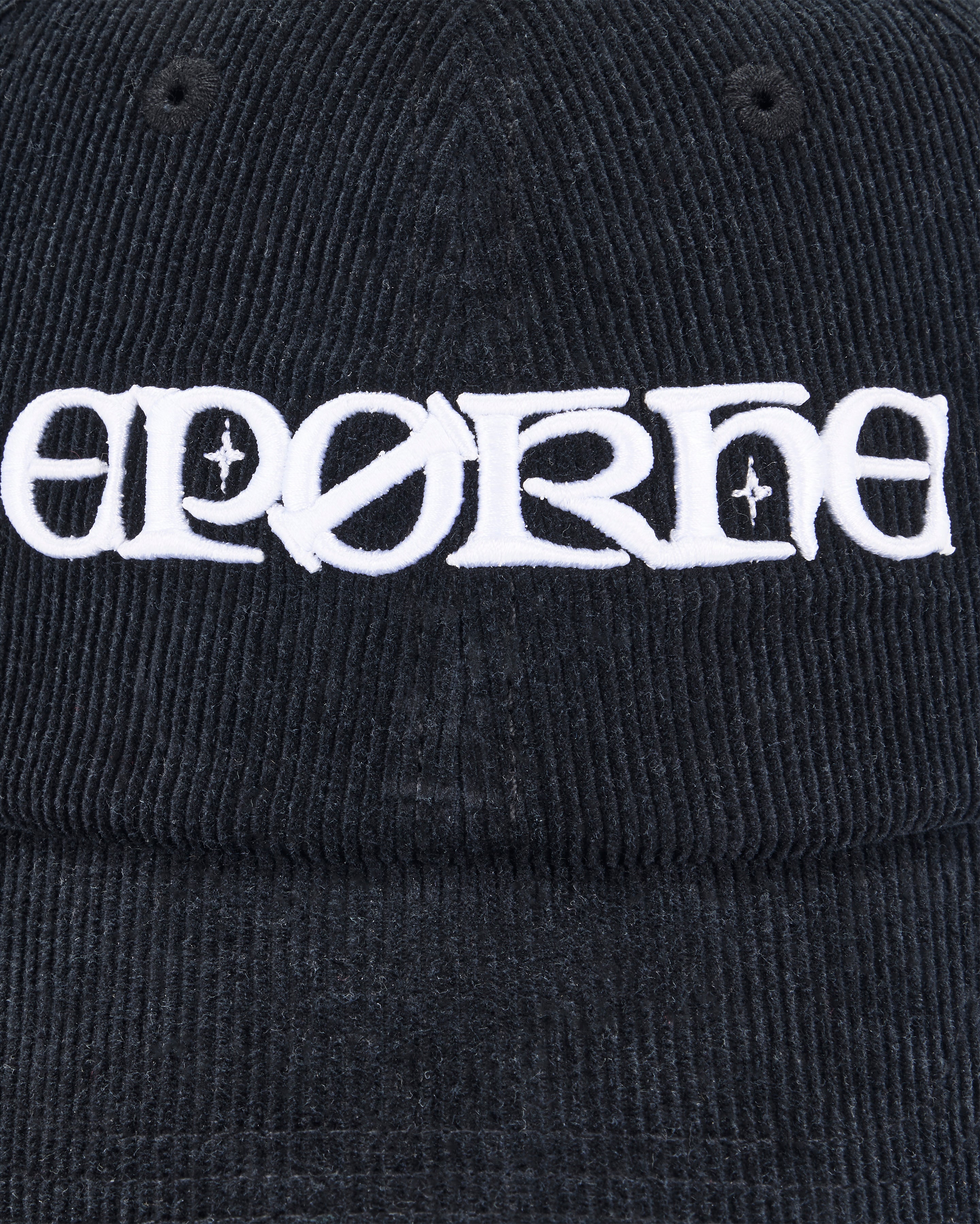  Folklore Corduroy Cap - Black 