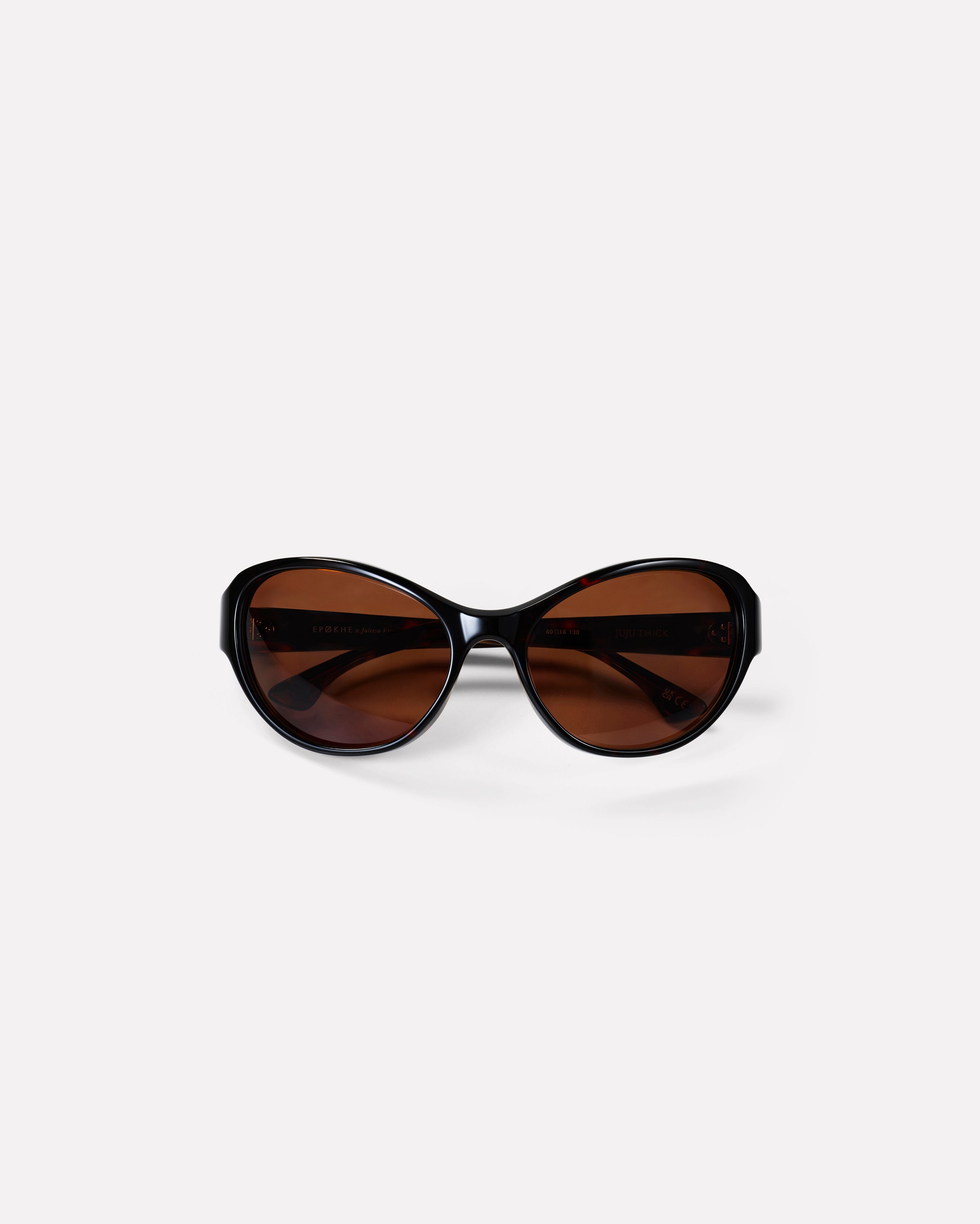Jacuzzi x Jaleesa Vincent | Dark Tortoise Polished / Brown | Epokhe Eyewear