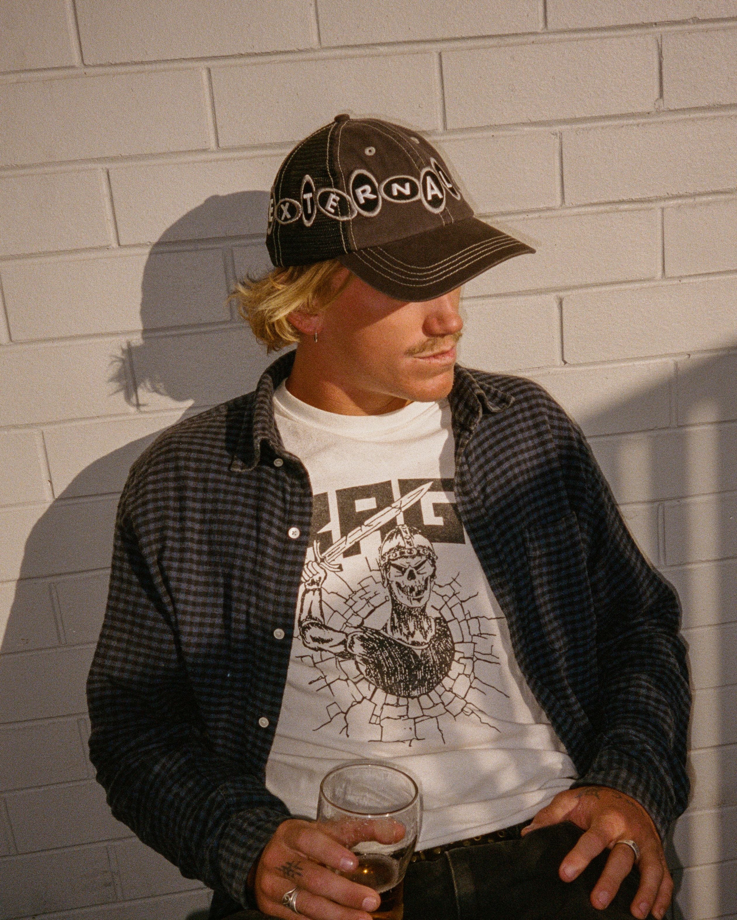 Cave Trucker | Black / Charcoal | Epokhe Eyewear