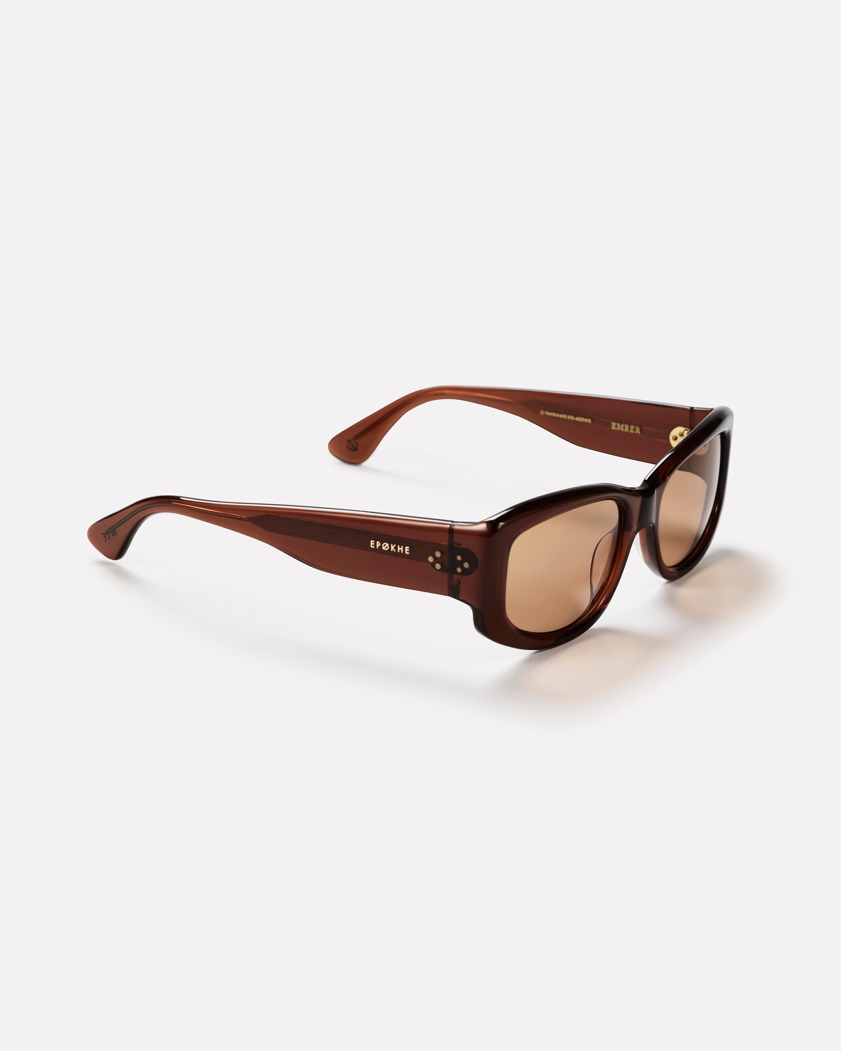 Ember Sunglasses | Brown Polished / Brown | Epokhe Eyewear
