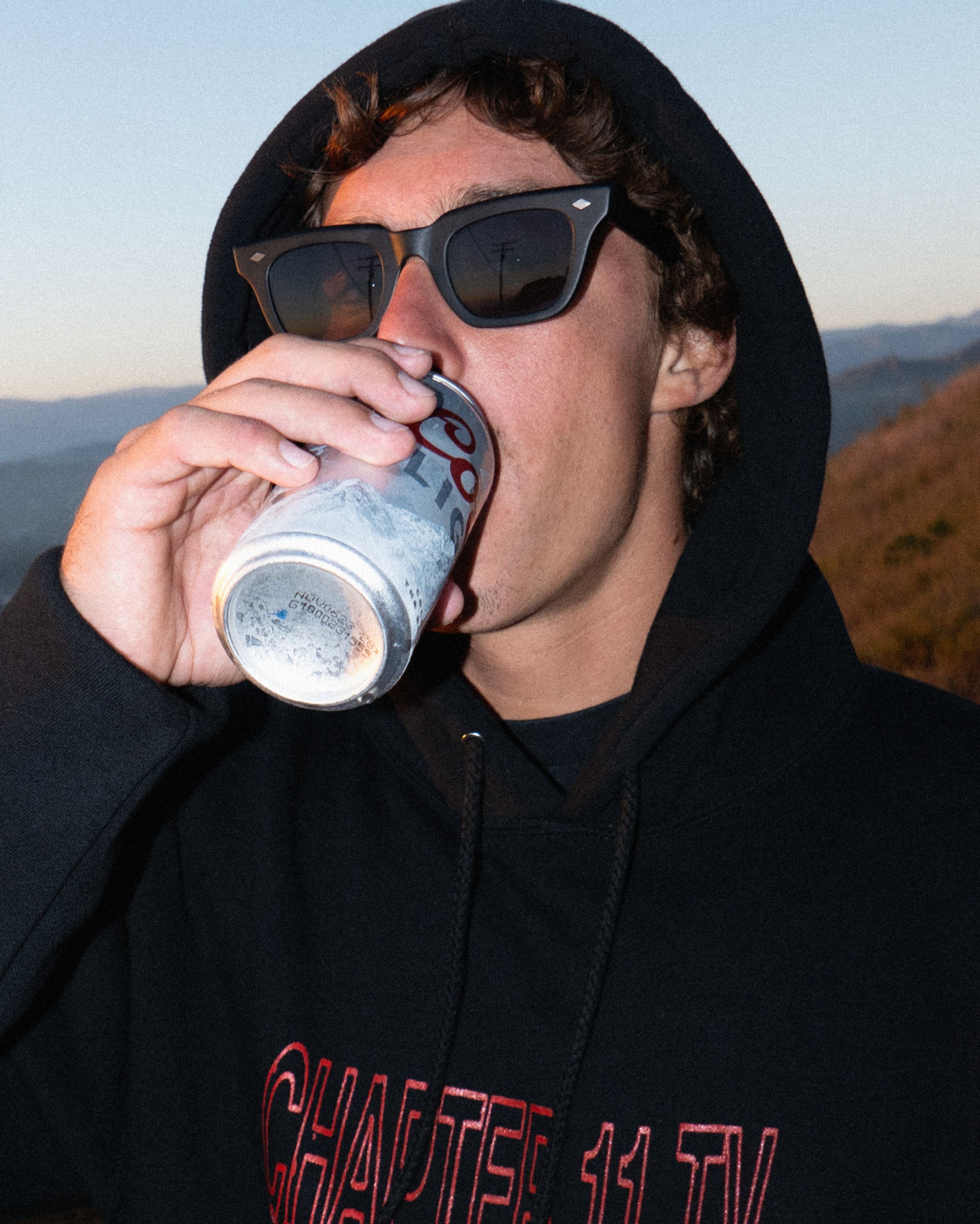 Stereo x Eithan Osborne - Matte Black / Black Polarized