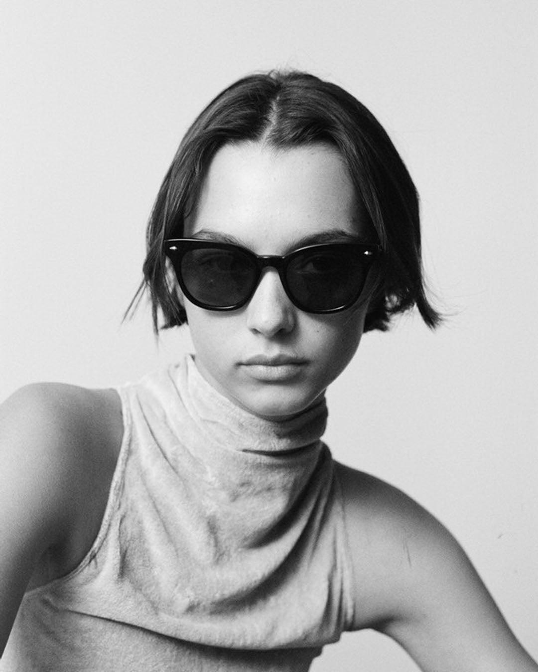 Dylan XS - Bone Polished Gold / Bronze Gradient - Sunglasses - EPOKHE EYEWEAR