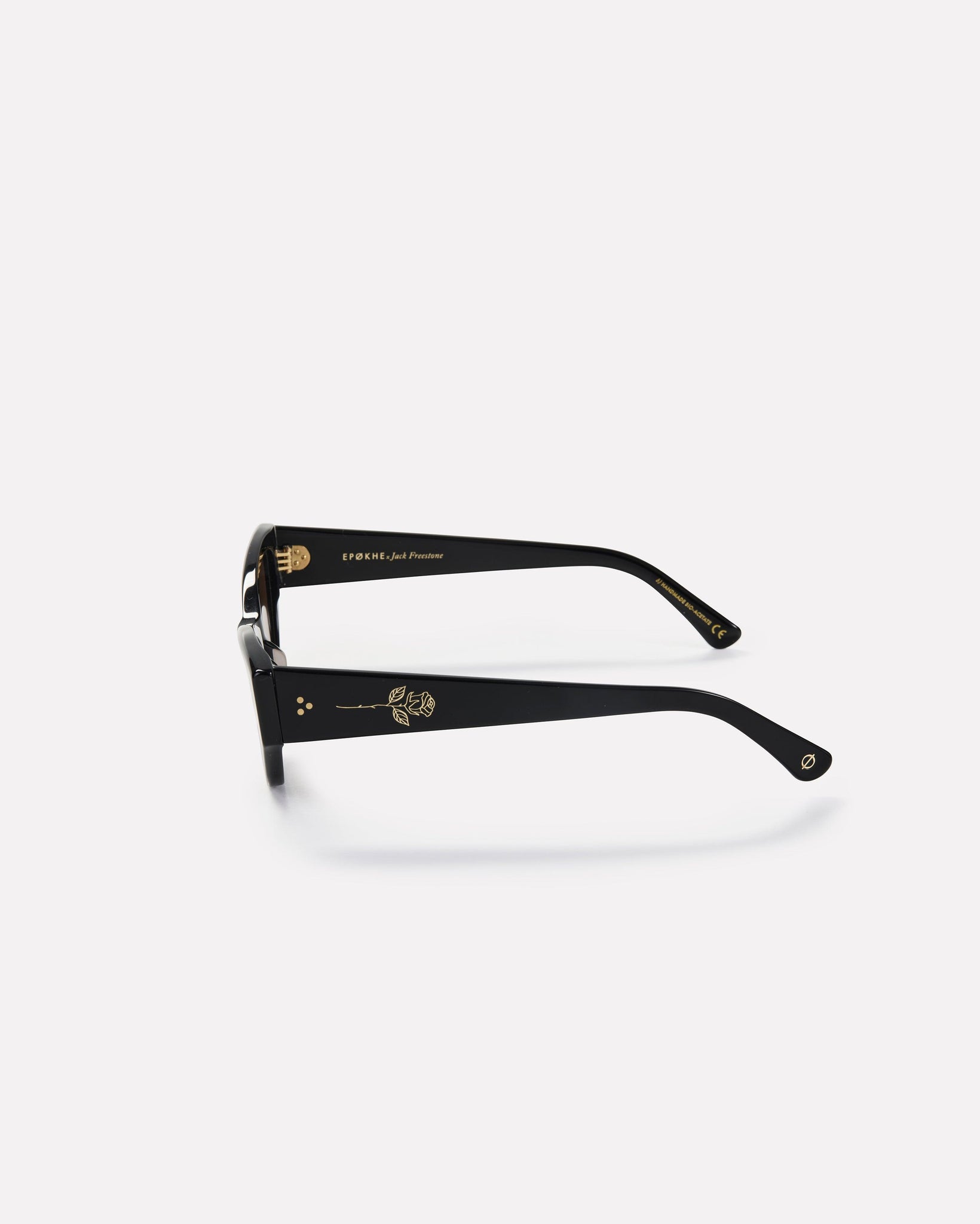 Reprise x Jack Freestone Black Polished / Bronze Amber Polarized